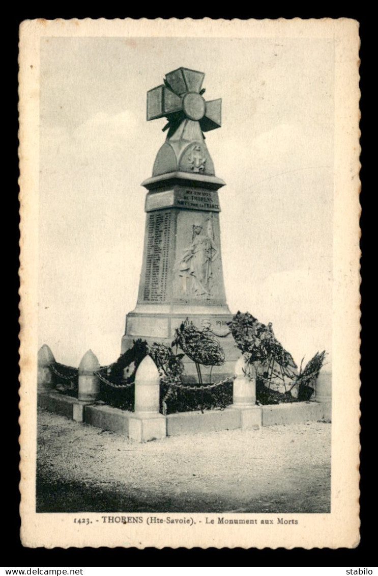 74 - THORENS - MONUMENT AUX MORTS - Thorens-Glières