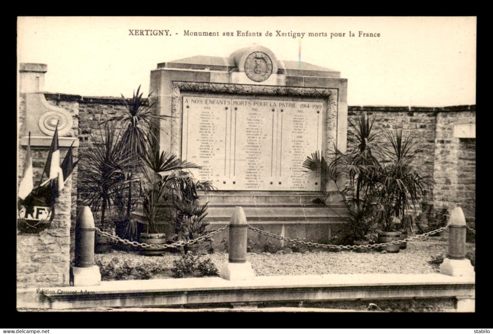 88 - XERTIGNY - MONUMENT AUX MORTS - Xertigny