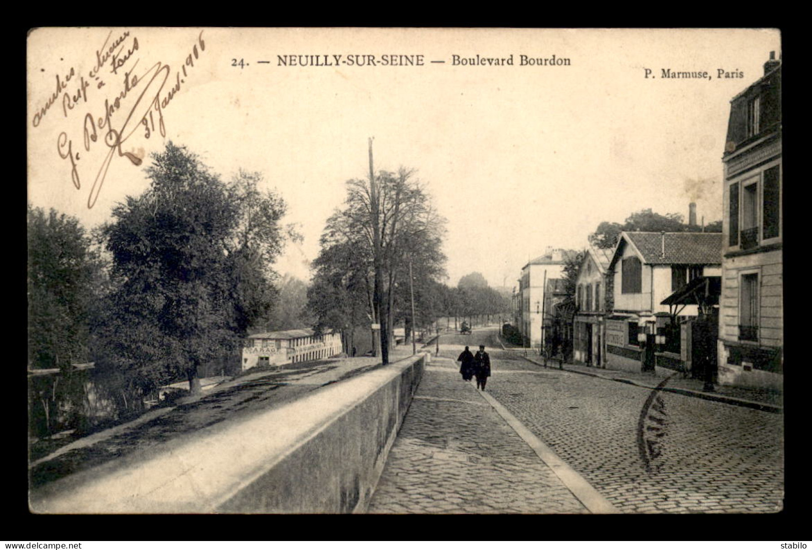 92 - NEUILLY-SUR-SEINE - BOULEVARD BOURDON - Neuilly Sur Seine