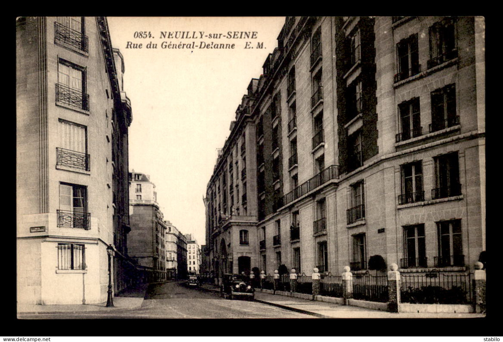 92 - NEUILLY-SUR-SEINE - RUE DU GENERAL DELANNE - Neuilly Sur Seine