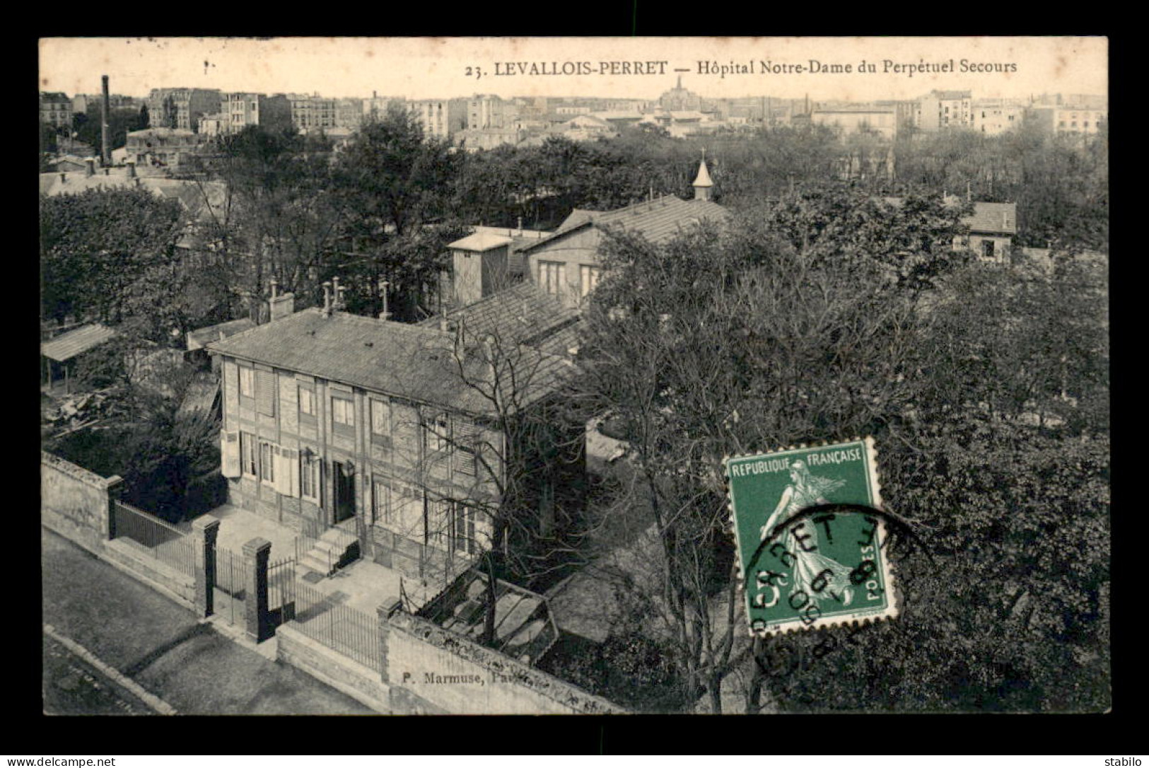 92 - LEVALLOIS-PERRET - HOPITAL NOTRE-DAME DU PERPETUEL SECOURS - Levallois Perret