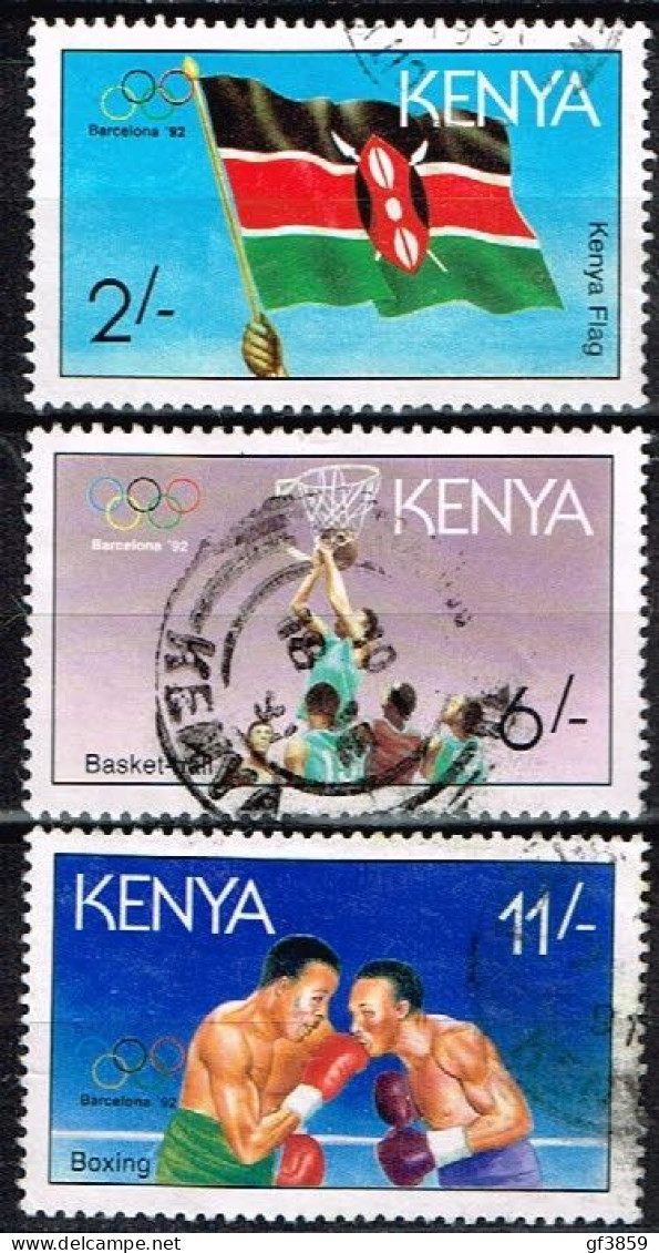 KENYA / Oblitérés/Used / 1991 - Prélude Au JO De Barcelone - Kenia (1963-...)