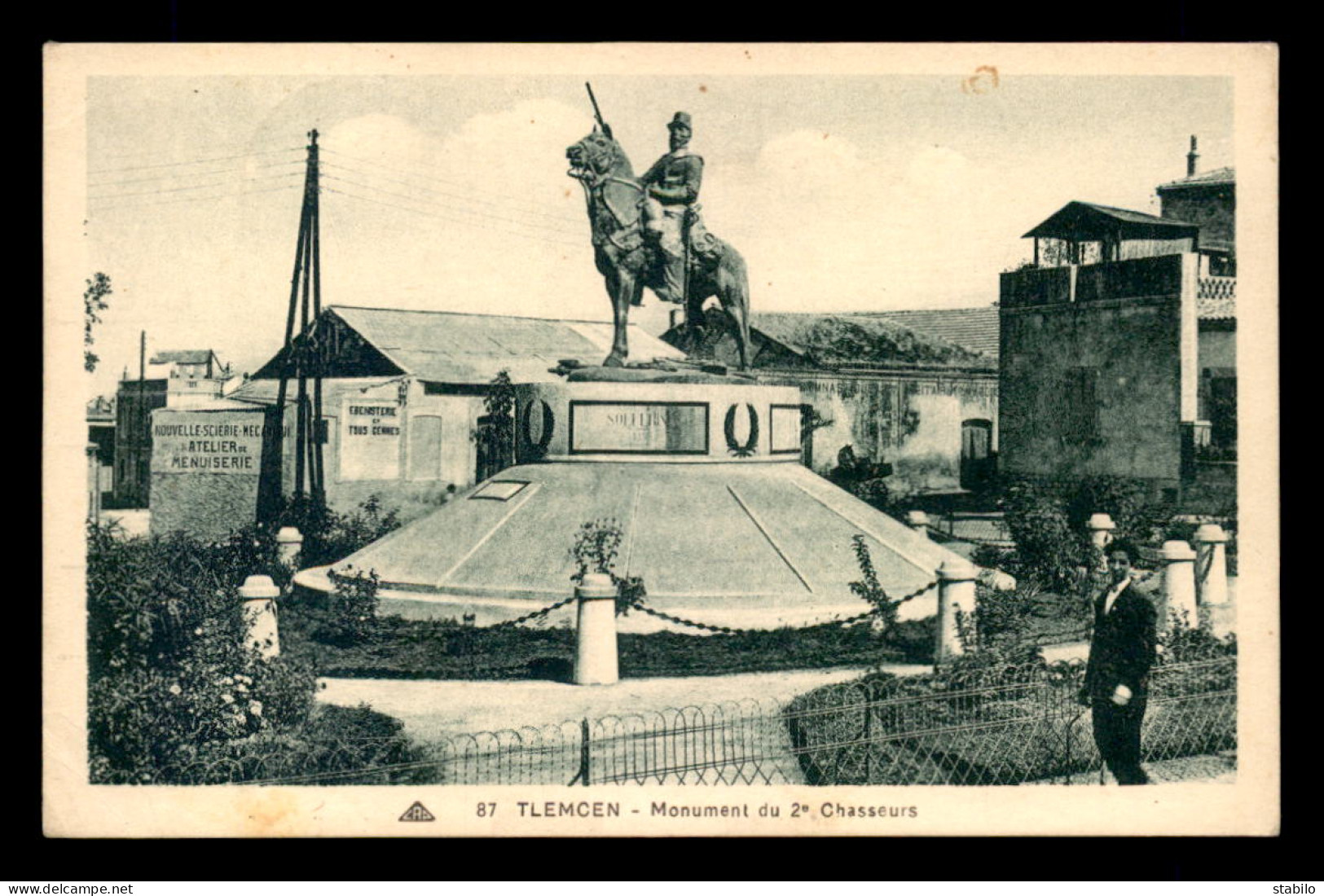 ALGERIE - TLEMCEN - MONUMENT DU 2E CHASSEURS - Tlemcen