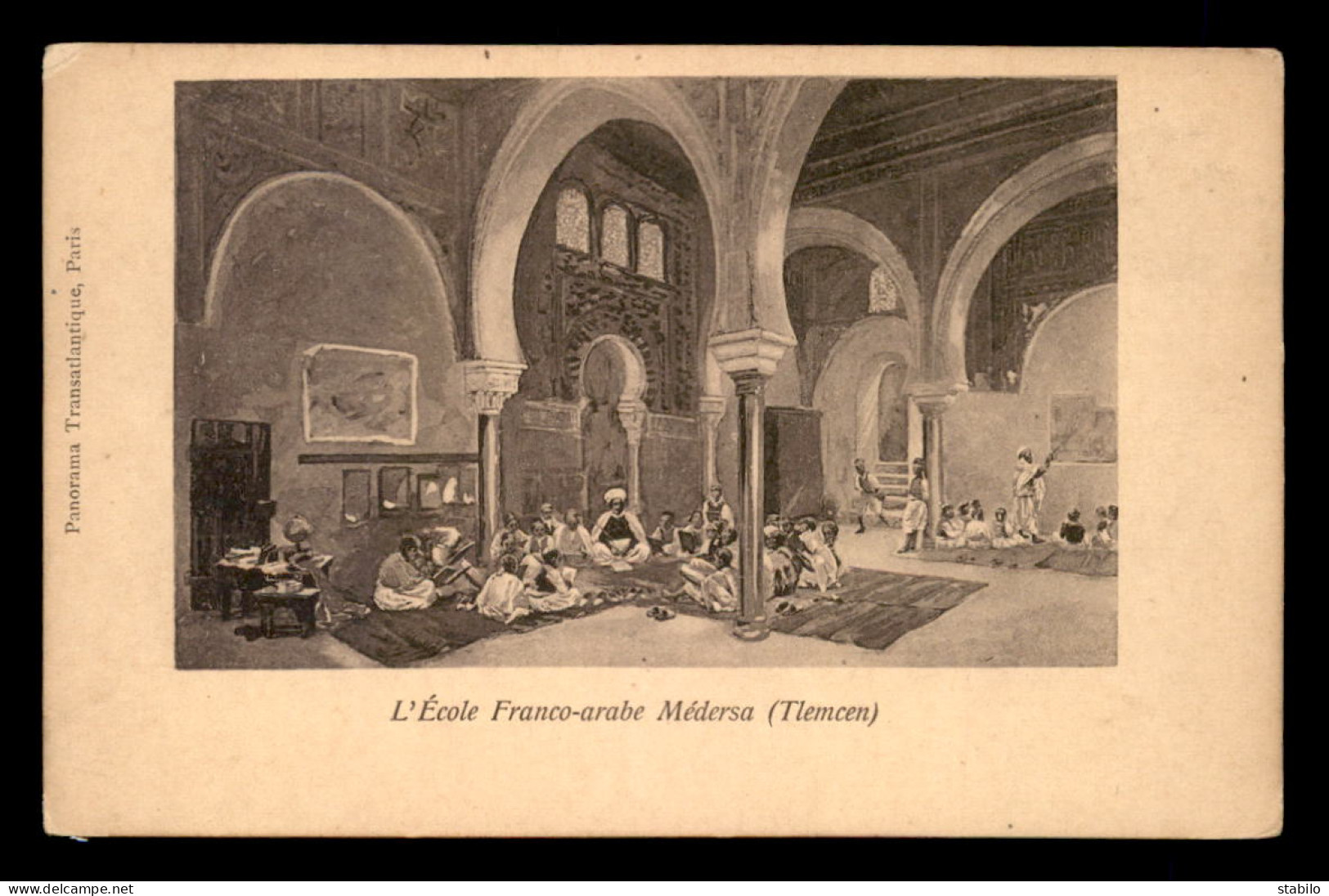 ALGERIE - TLEMCEN - L'ECOLE FRANCO-ARABE MEDERSA - Tlemcen