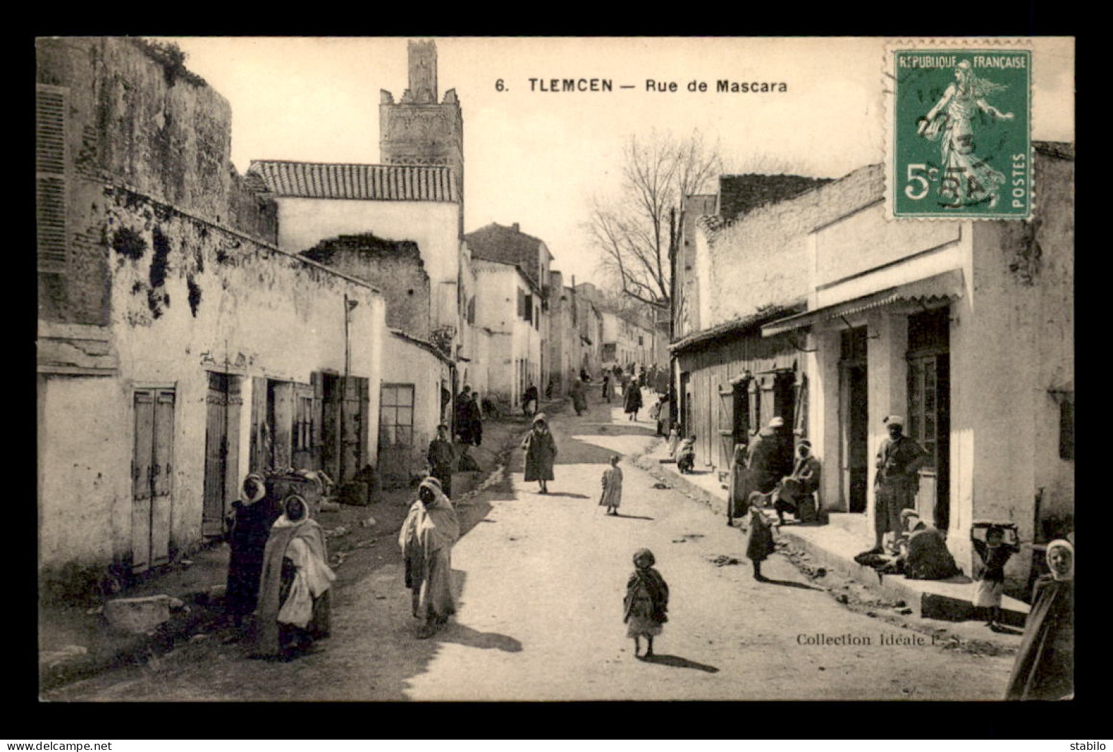 ALGERIE - TLEMCEN - RUE DE MASCARA - VOIR ETAT - Tlemcen