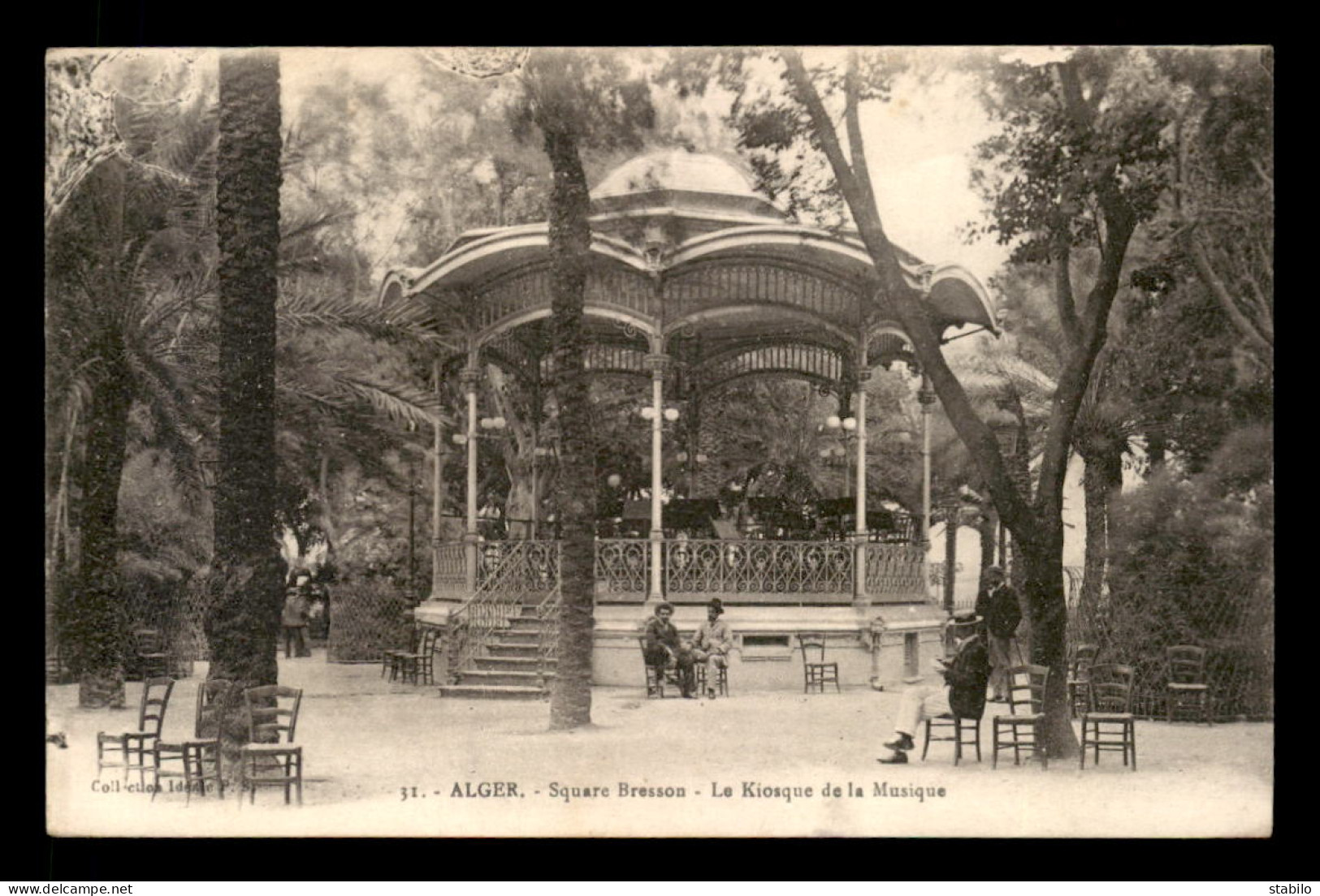 ALGERIE - ALGER - SQUARE BRESSON - KIOSQUE DE LA MUSIQUE - Alger