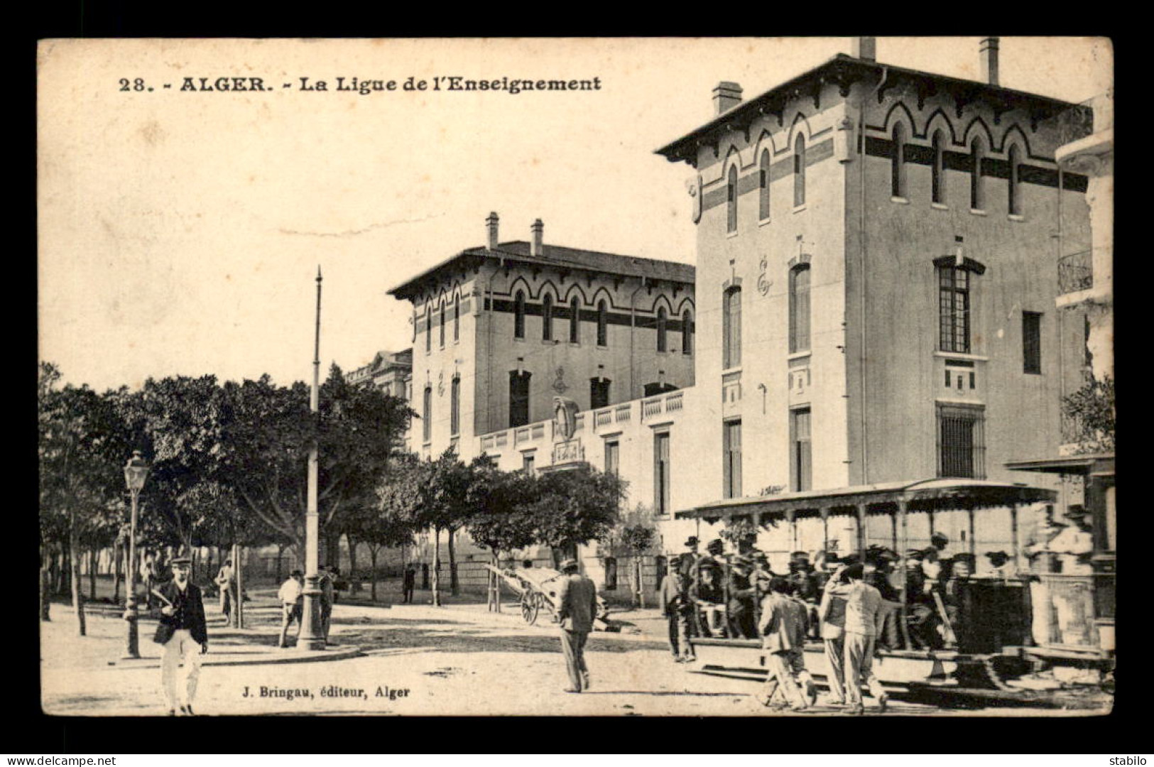 ALGERIE - ALGER - LA LIGUE DE L'ENSEIGNEMENT - Alger