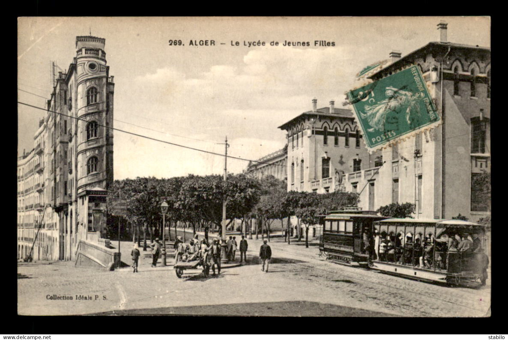 ALGERIE - ALGER - LE LYCEE DE JEUNES FILLES - Algiers