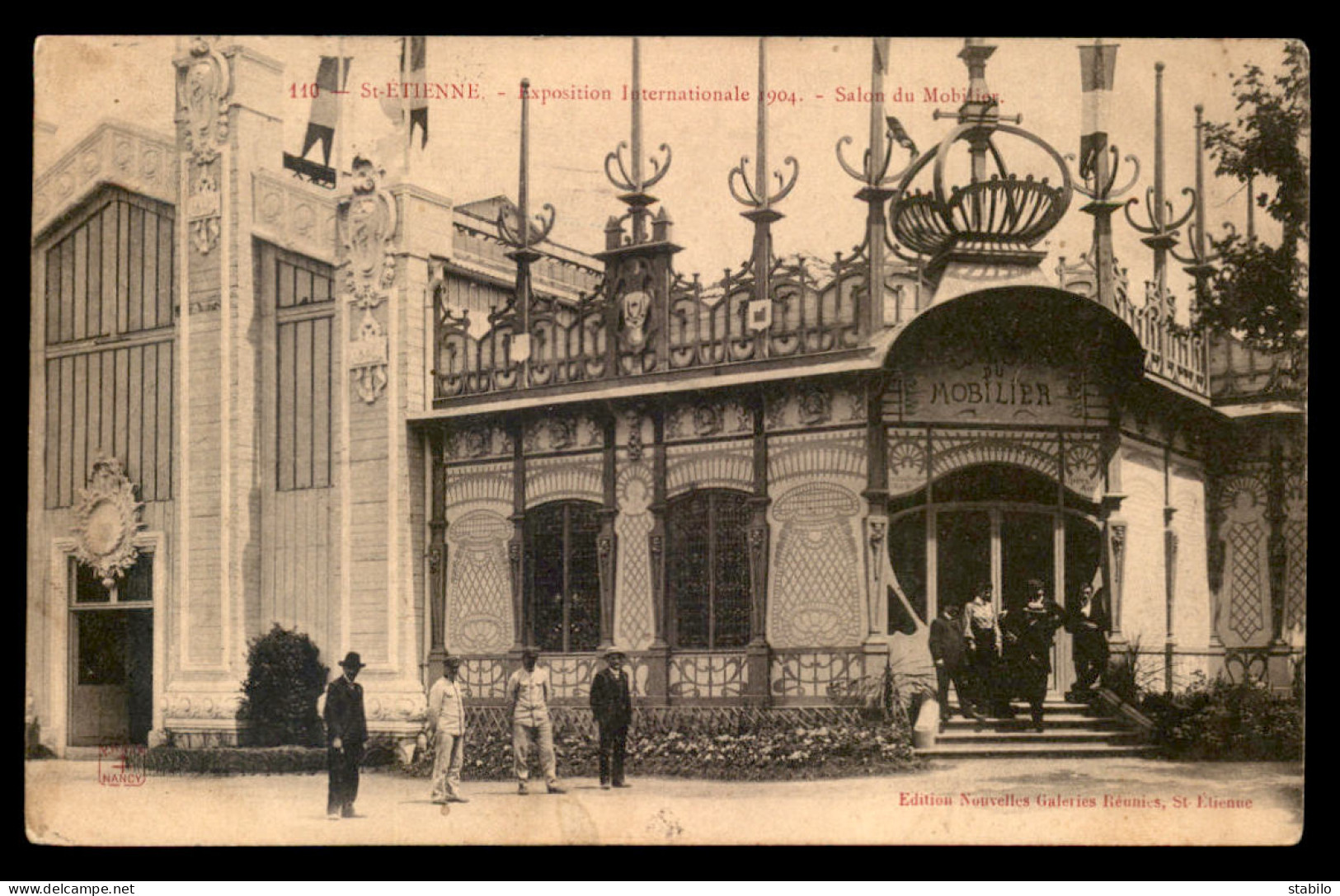 ARCHITECTURE - ART-NOUVEAU - ST-ETIENNE - EXPOSITION INTERNATIONALE 1904 - SALON DU MOBILIER - Sonstige & Ohne Zuordnung