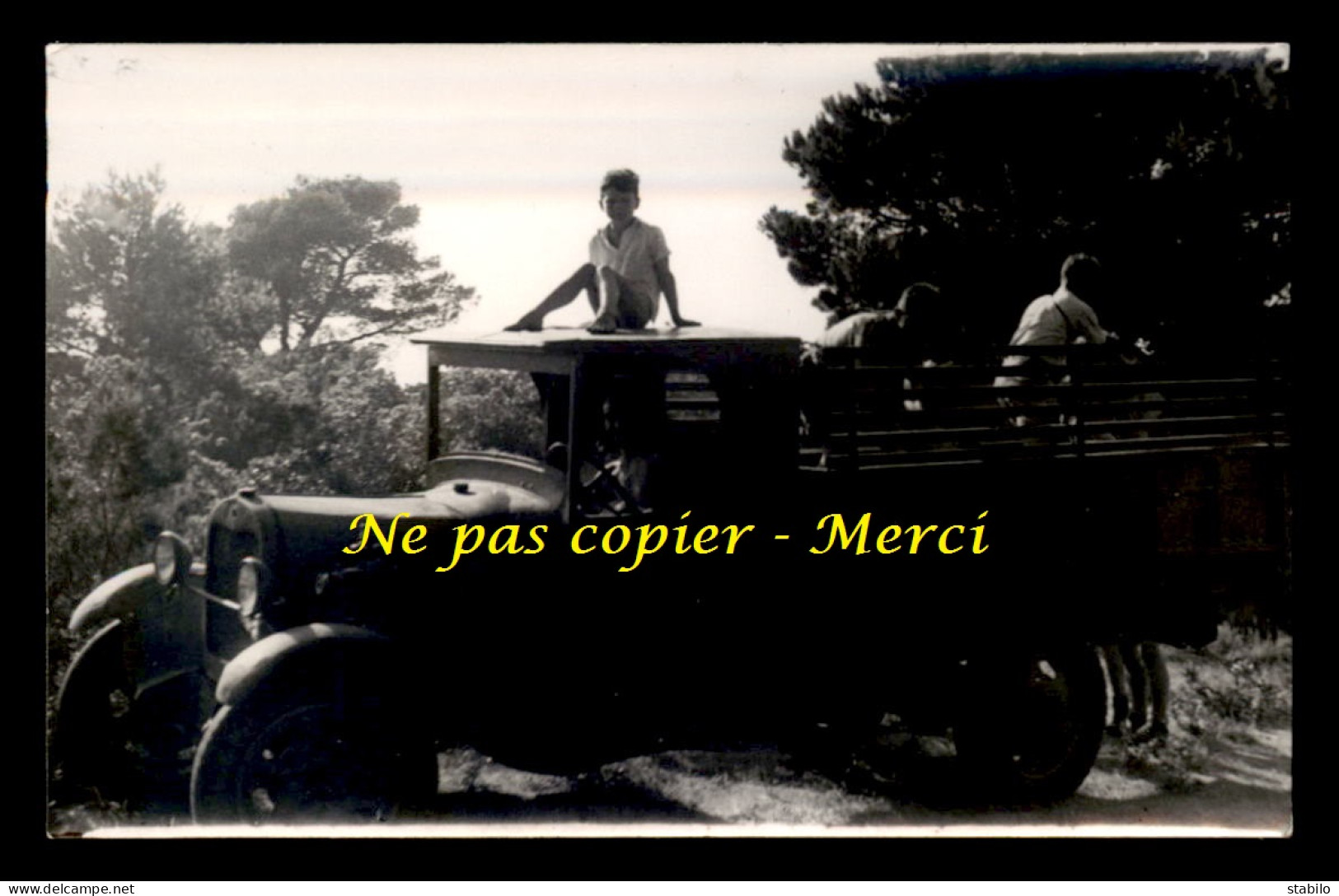 CAMION - CARTE PHOTO ORIGINALE - Transporter & LKW