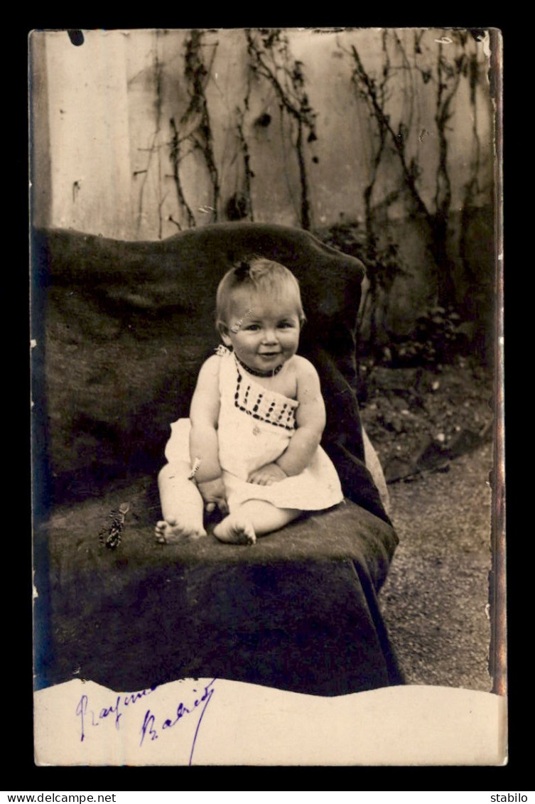 BEBES - CARTE PHOTO ORIGINALE - Autres & Non Classés