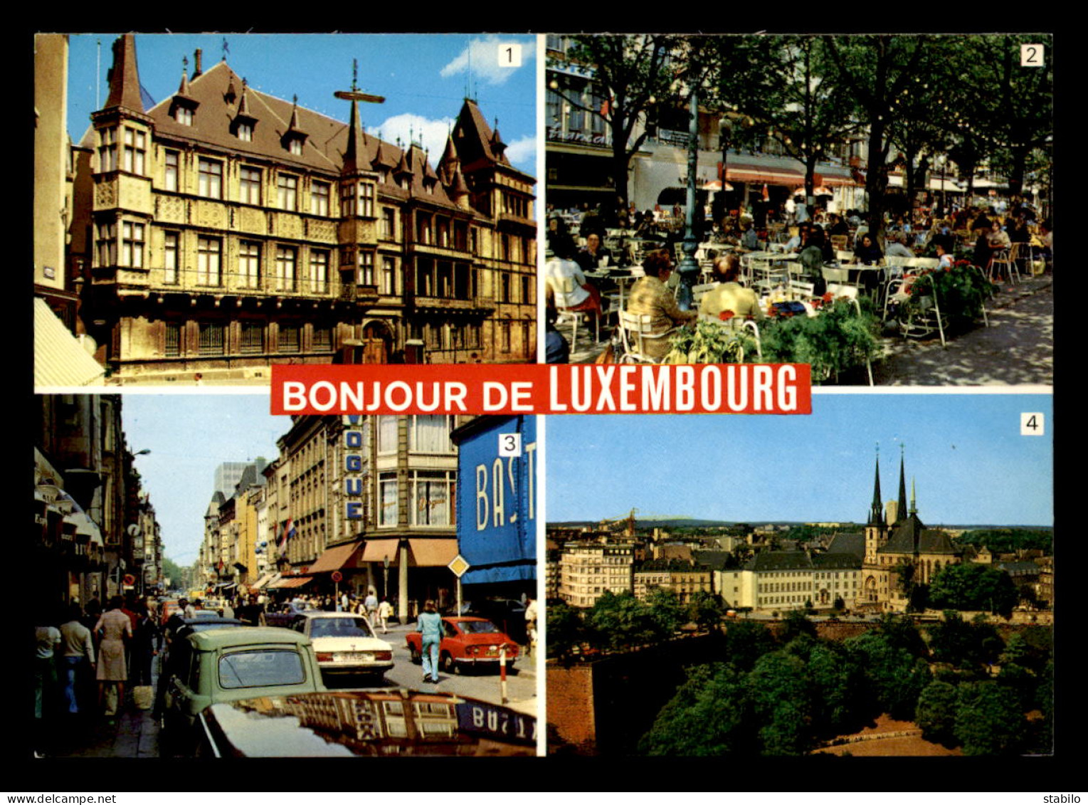 LUXEMBOURG - LUXEMBOURG-VILLE - BONJOUR MULTIVUES - Luxembourg - Ville