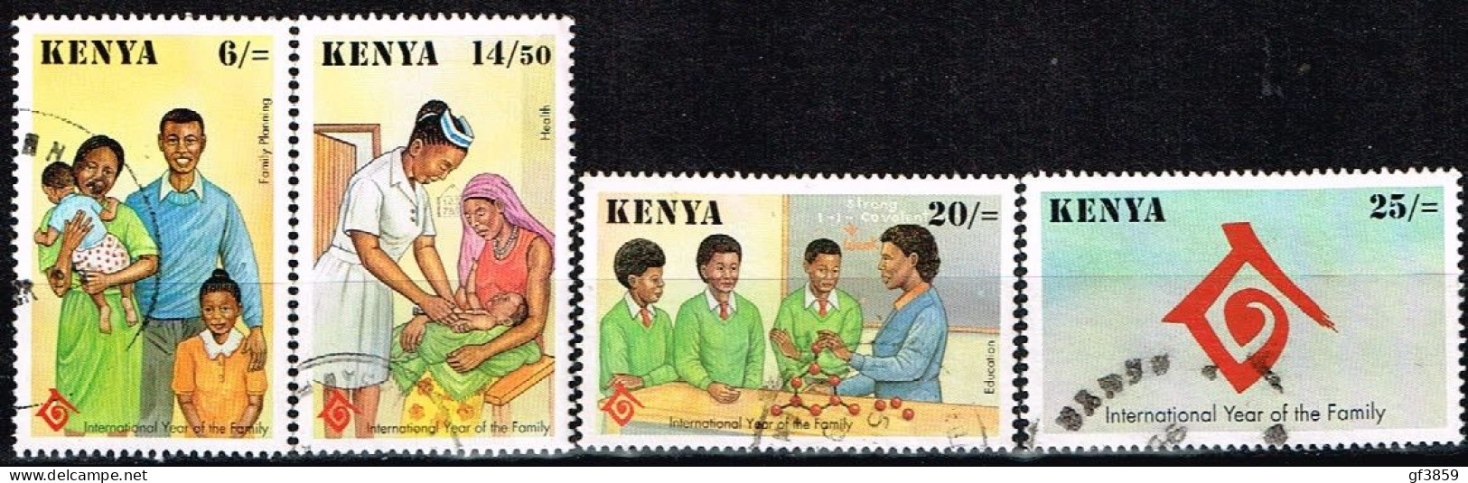 KENYA / Oblitérés/Used / 1994 - Année De La Famille - Kenya (1963-...)