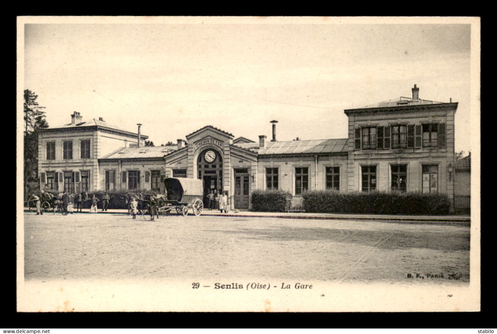 60 - SENLIS - LA GARE DE CHEMIN DE FER - Senlis