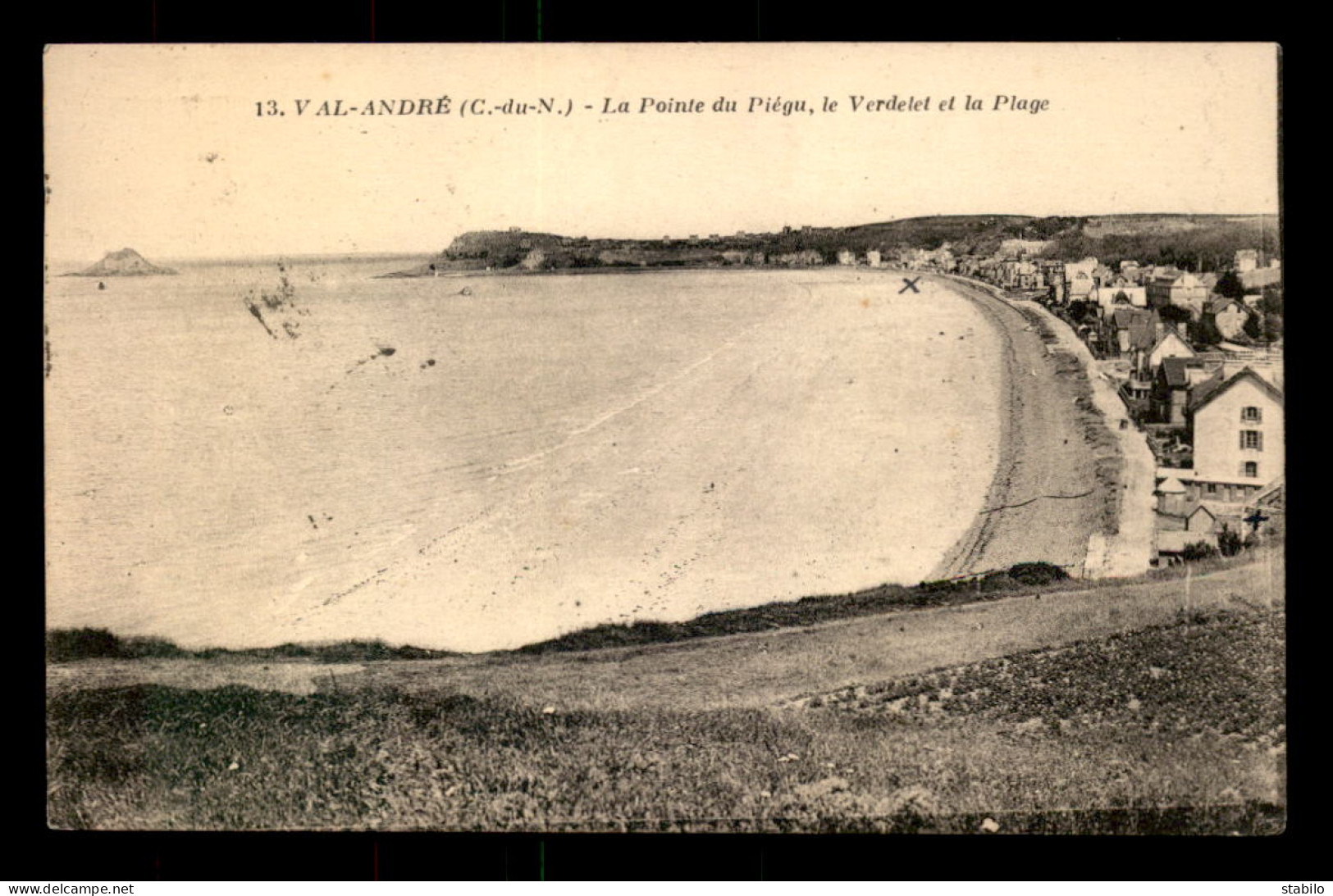 22 - VAL-ANDRE - LA POINTE DU PIEGU, LE VERDELET ET LA PLGE - Pléneuf-Val-André