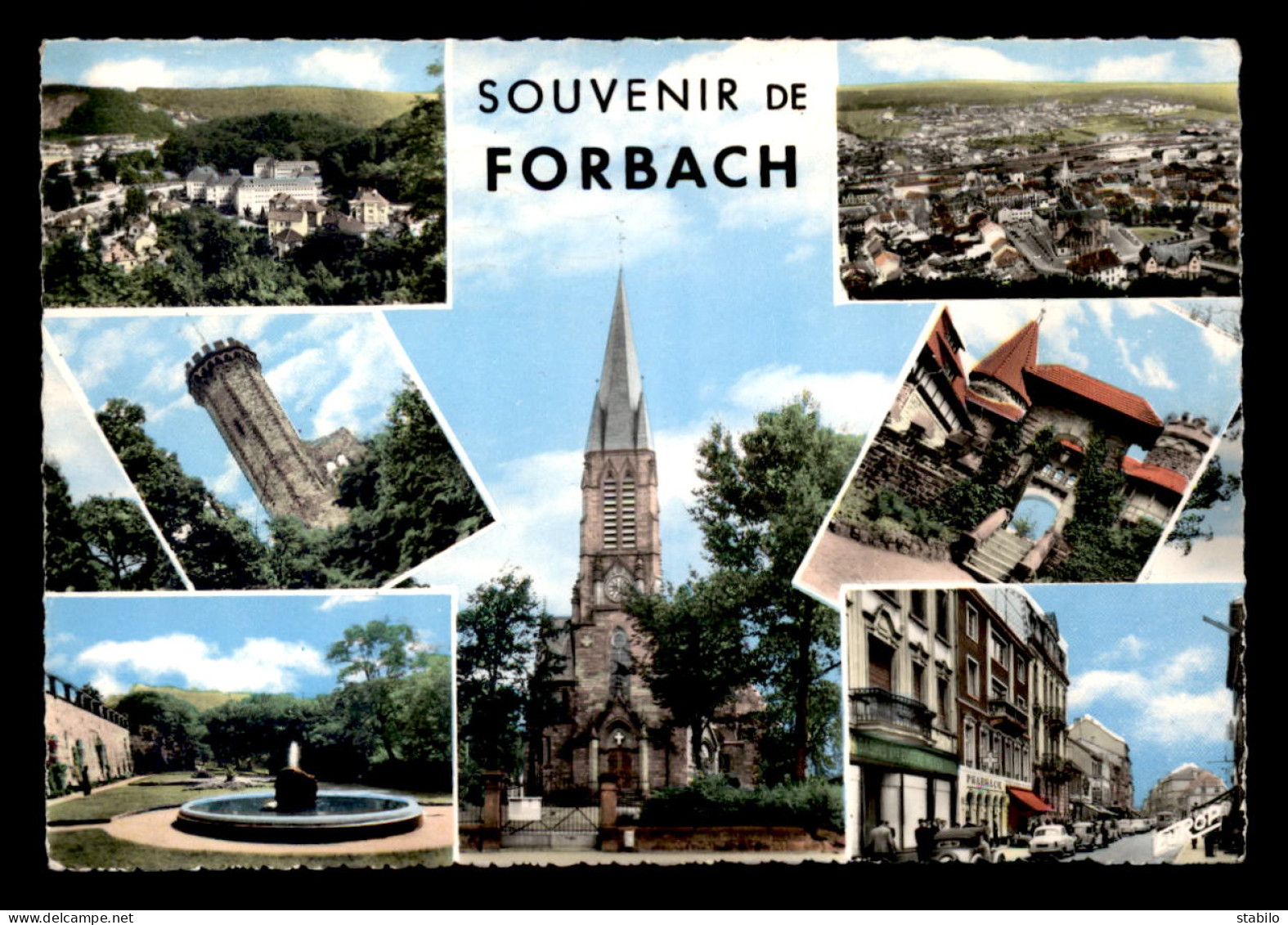 57 - FORBACH - SOUVENIR MULTIVUES - Forbach