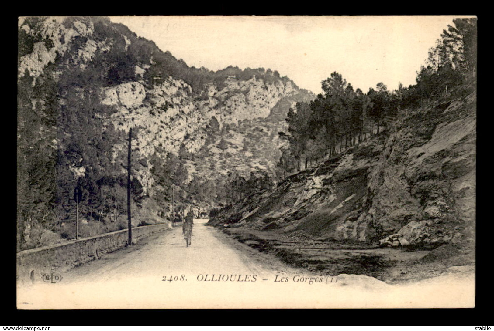 83 - OLLIOULES - LES GORGES  - Ollioules