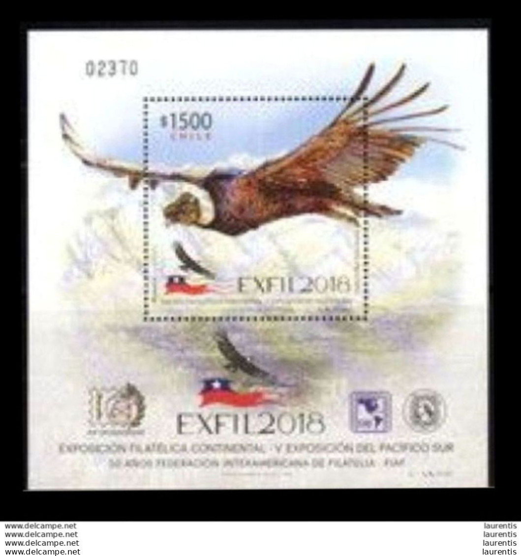 2862   Birds - Oiseaux - Condor - Chile - MNH - 4,50 -- - Eagles & Birds Of Prey