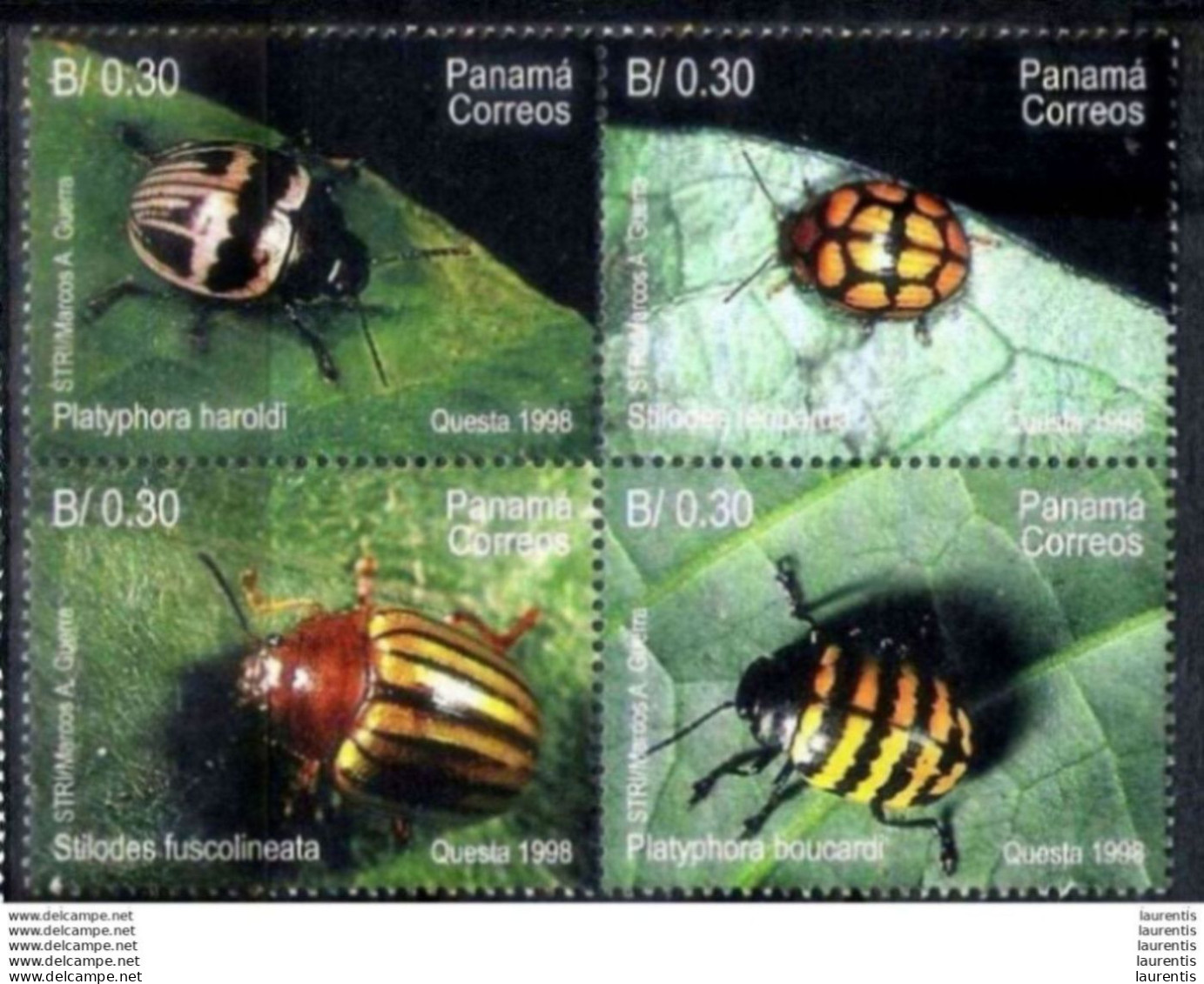 7657  Insects - Panama - MNH - 2,95 -- - Autres & Non Classés
