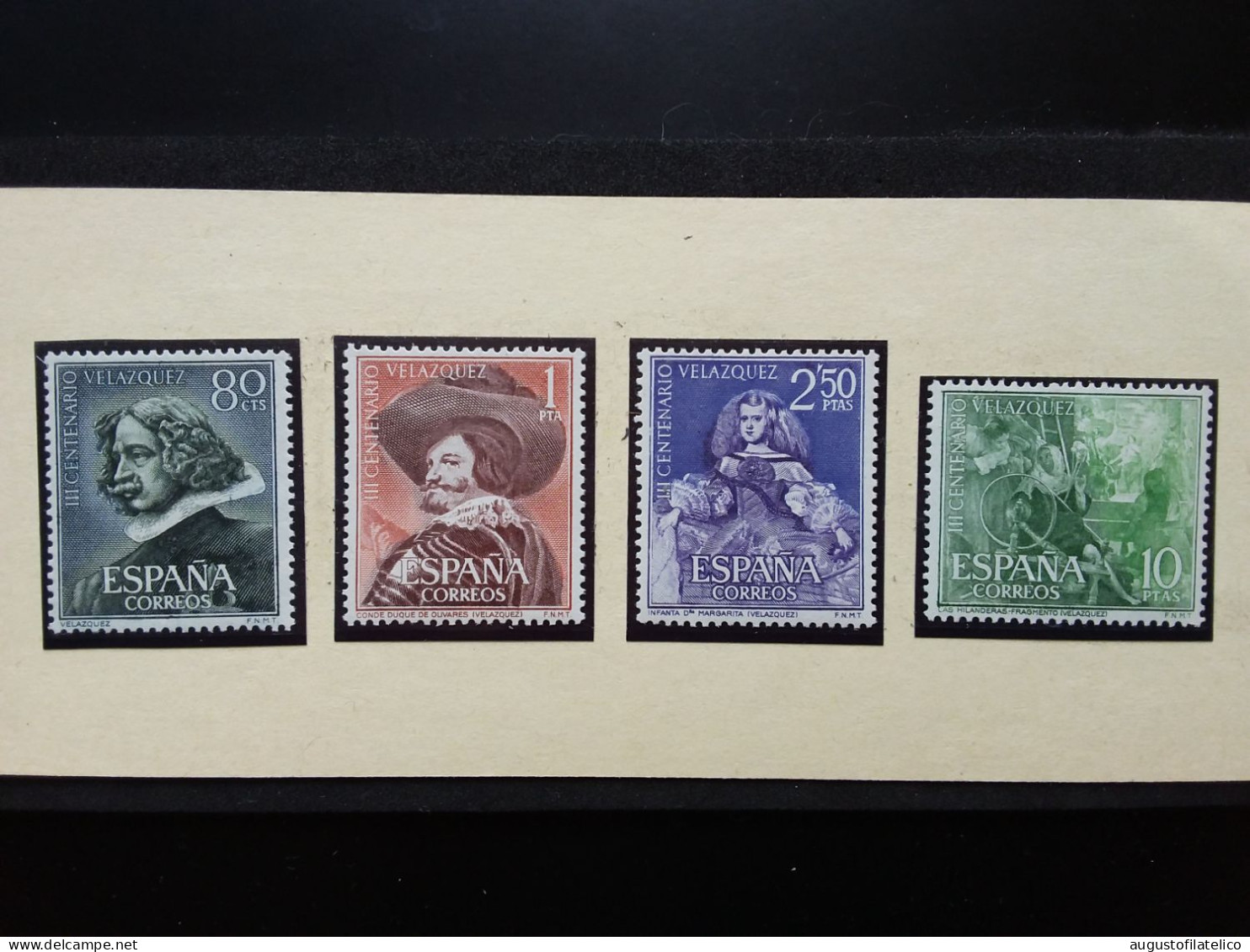 SPAGNA - 3° Centenario Morte Velasquez - Nn. 1017/19 Nuovi ** + Spese Postali - Unused Stamps