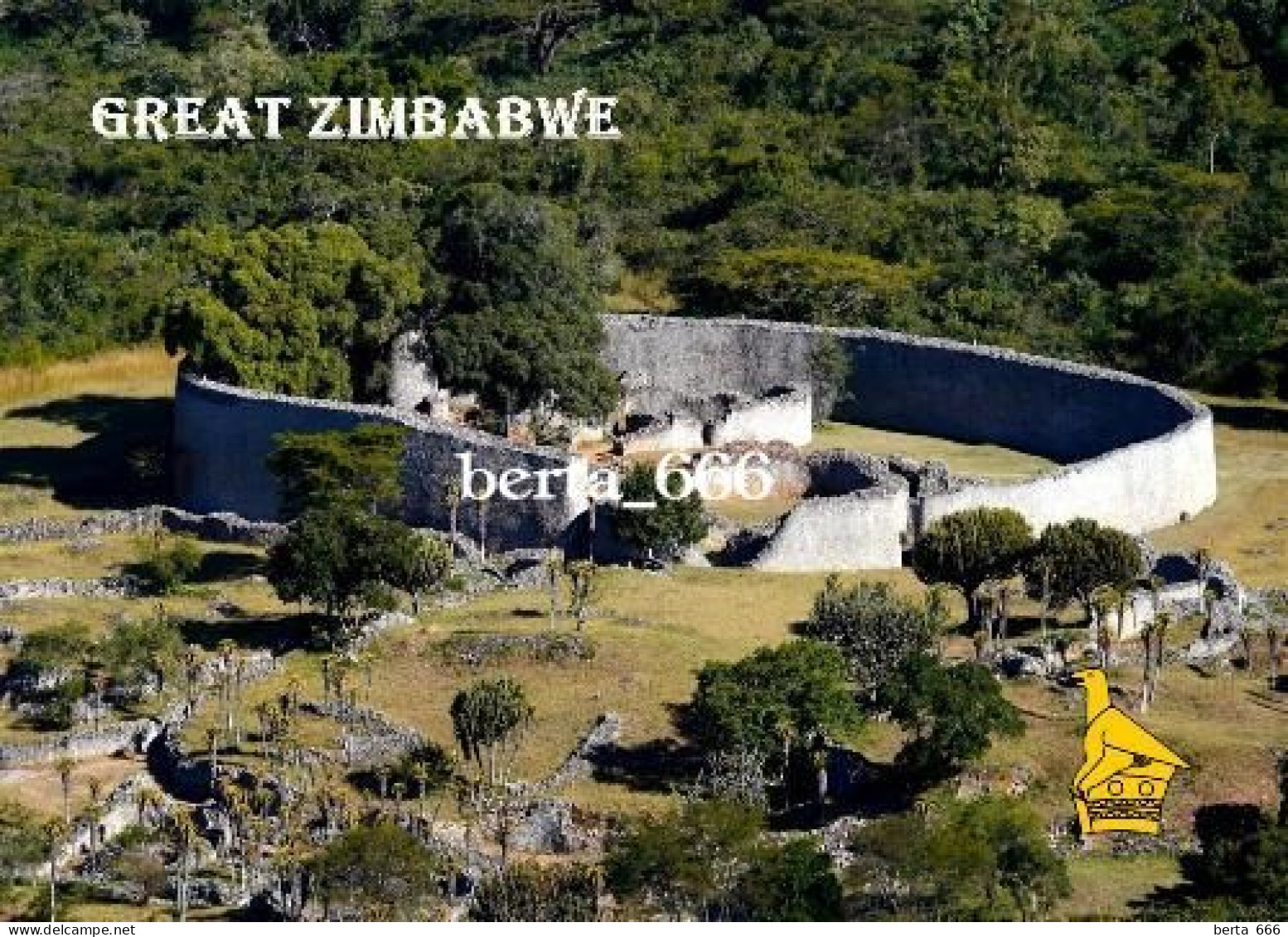 Zimbabwe Great Zimbabwe UNESCO New Postcard - Simbabwe