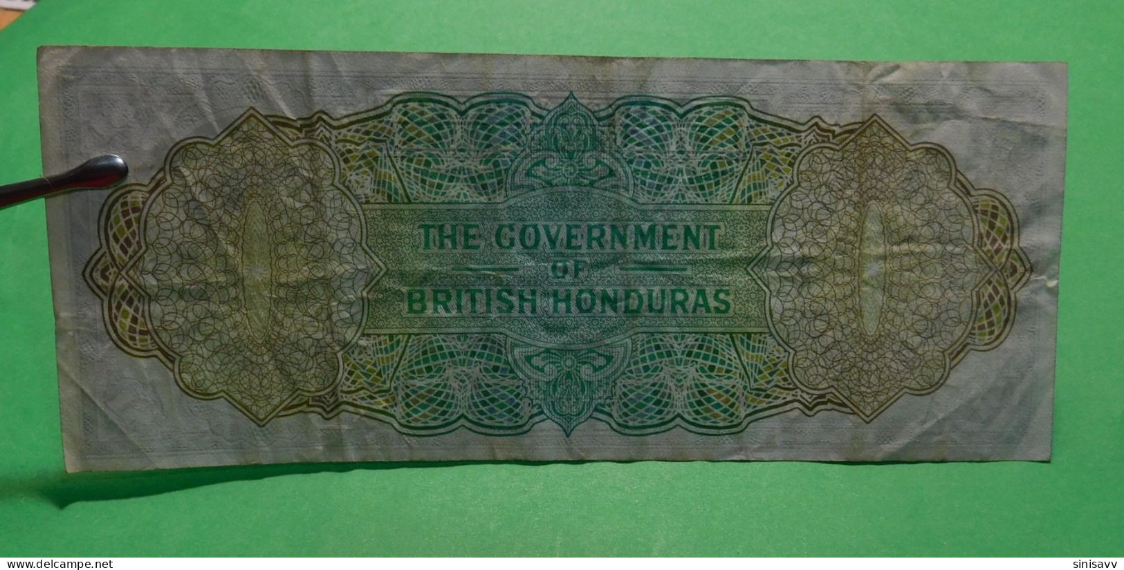 British Honduras 1 Dollar 1972 - rare