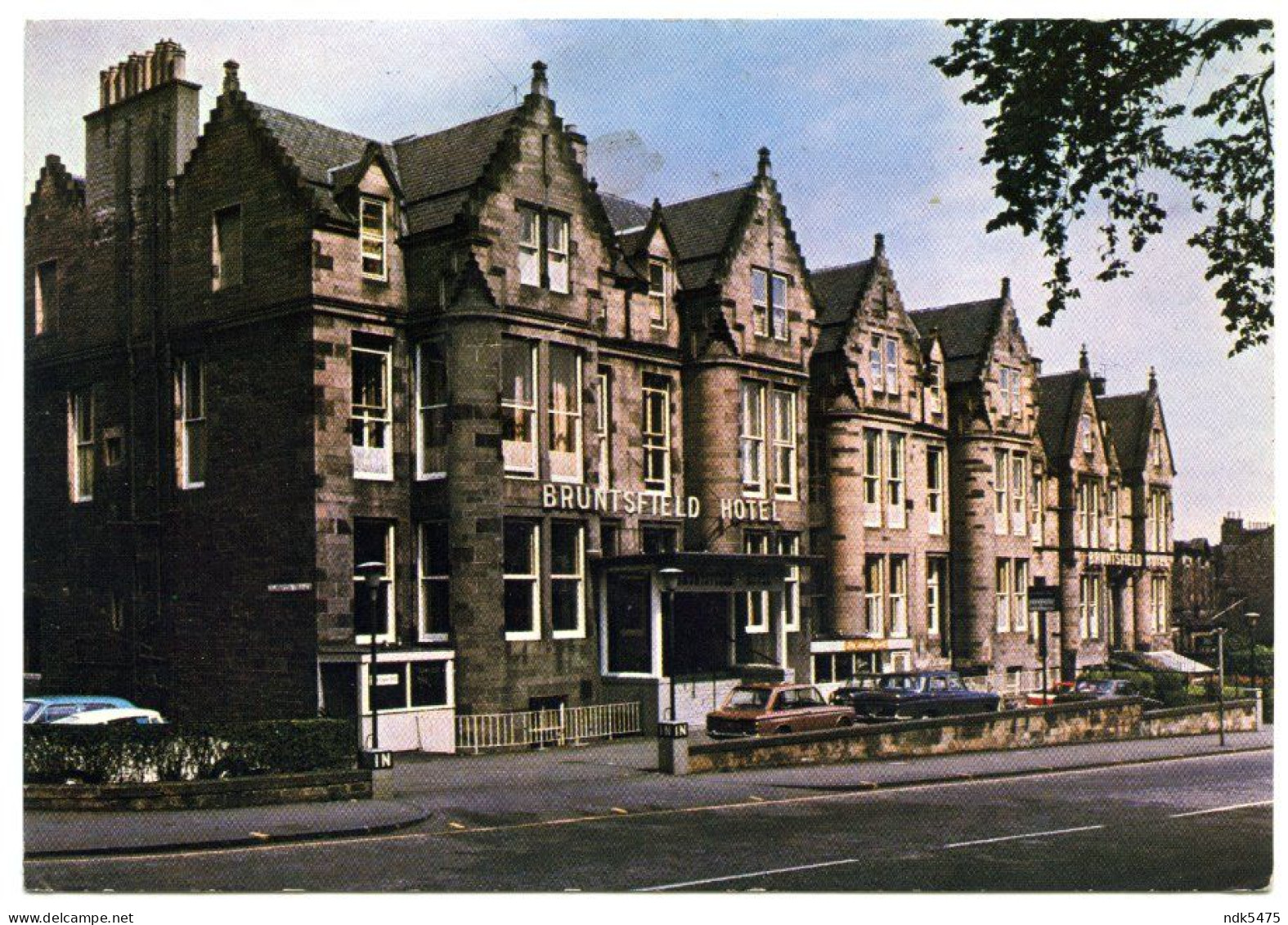 EDINBURGH - BRUNTSFIELD HOTEL, BRUNTSFIELD PLACE (10 X 15cms Approx.) - Midlothian/ Edinburgh