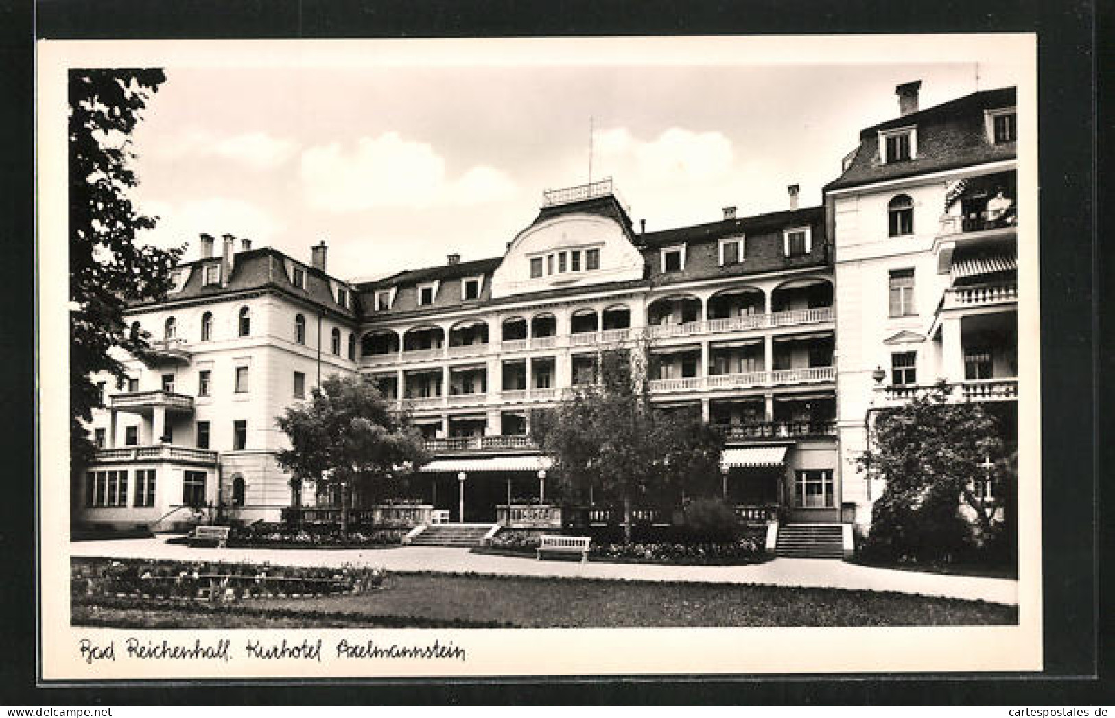 AK Bad Reichenhall, Blick Auf Das Kurhotel Axelmannstein  - Bad Reichenhall