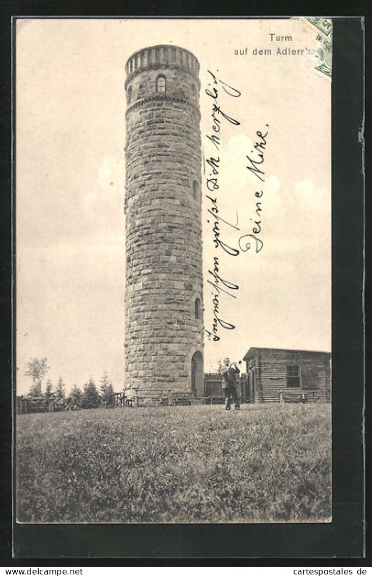 AK Ilmenau, Turm Auf Dem Adlersberg  - Ilmenau