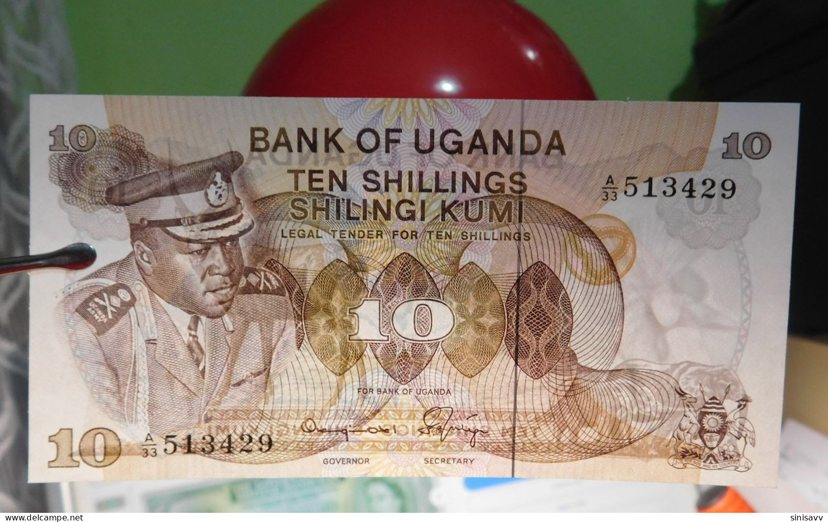 Uganda 10 Shillings 1973 - Oeganda
