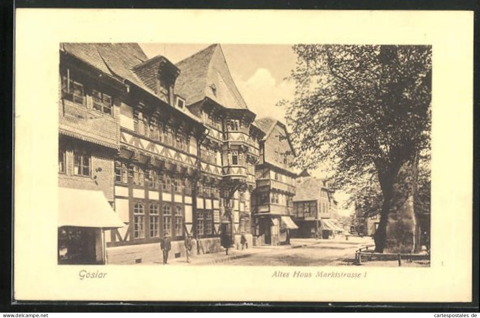 AK Goslar, Altes Haus Marktstrasse 1  - Goslar