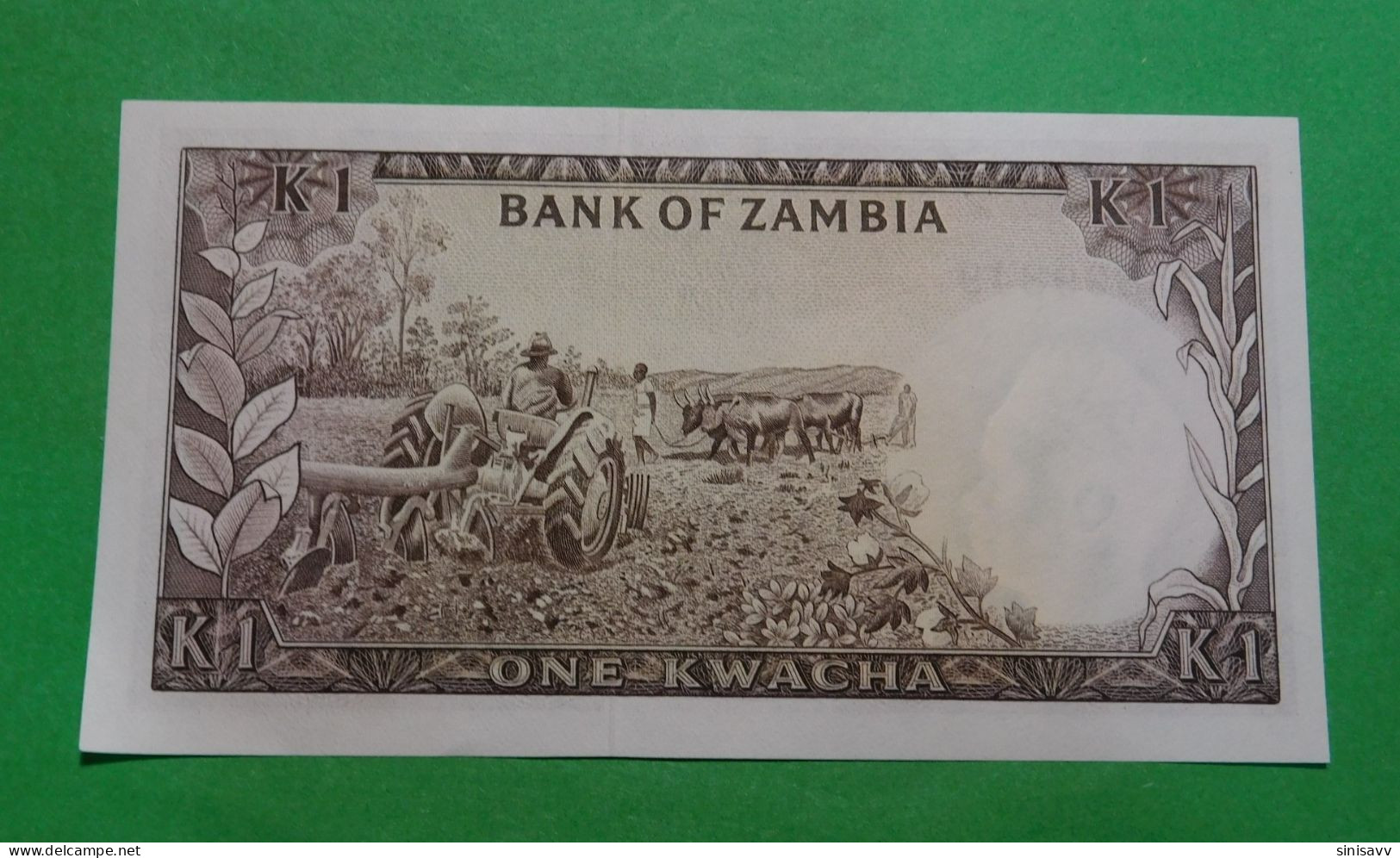 ZAMBIA - 1 Kwacha 1969 - Sambia
