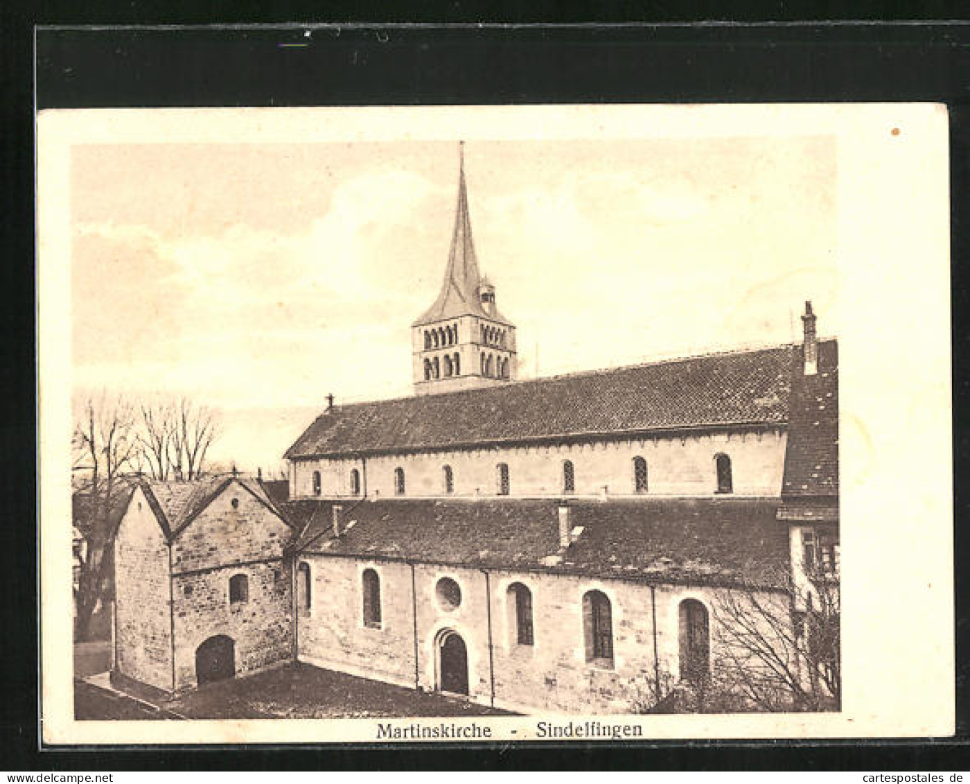 AK Sindelfingen, Martinskirche Mit Glockenturm  - Sindelfingen