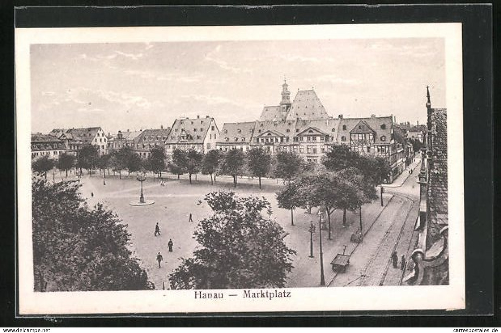 AK Hanau, Der Grosse Marktplatz  - Hanau