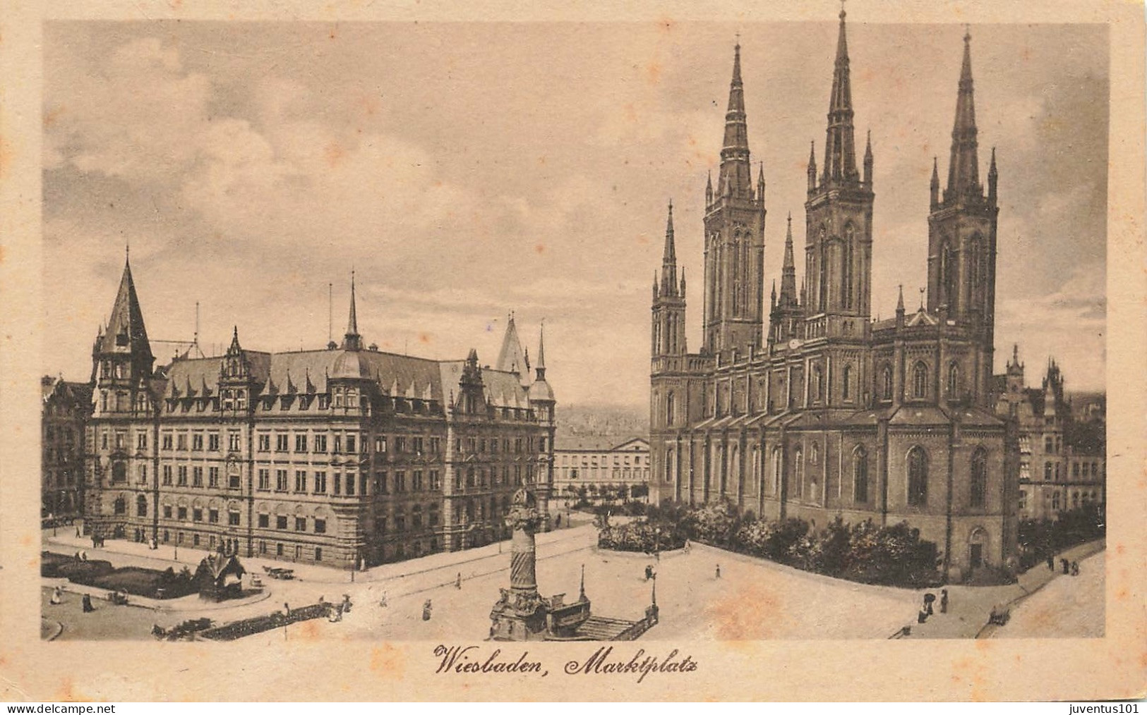 CPA Wiesbaden-Marktplatz    L2895 - Wiesbaden