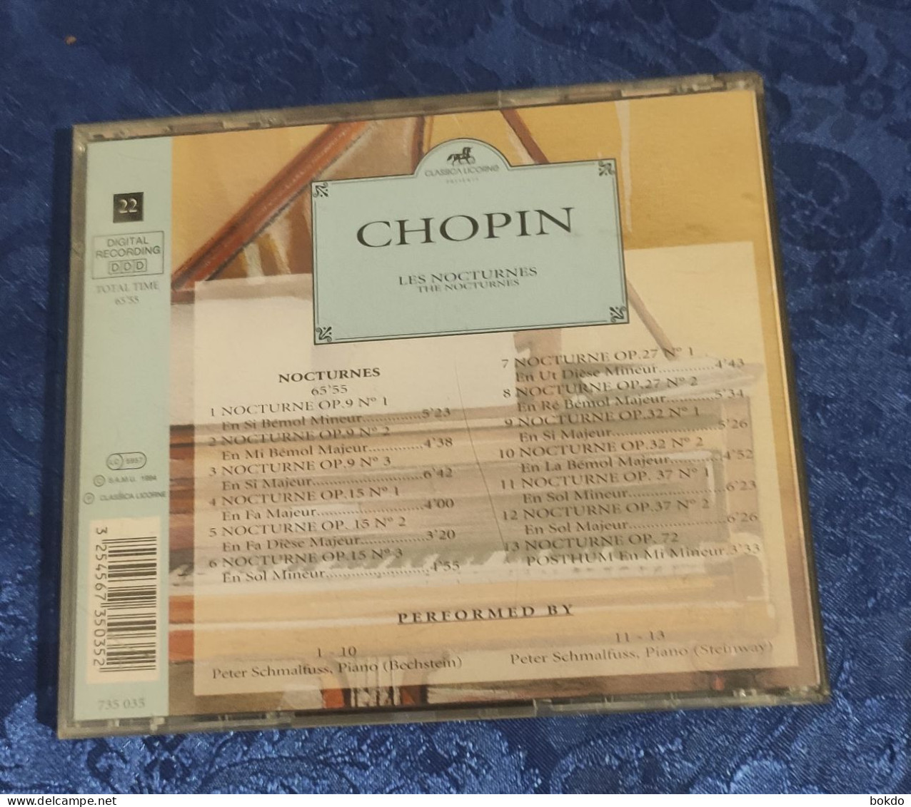 CHOPIN - Les Nocturnes - Klassiekers