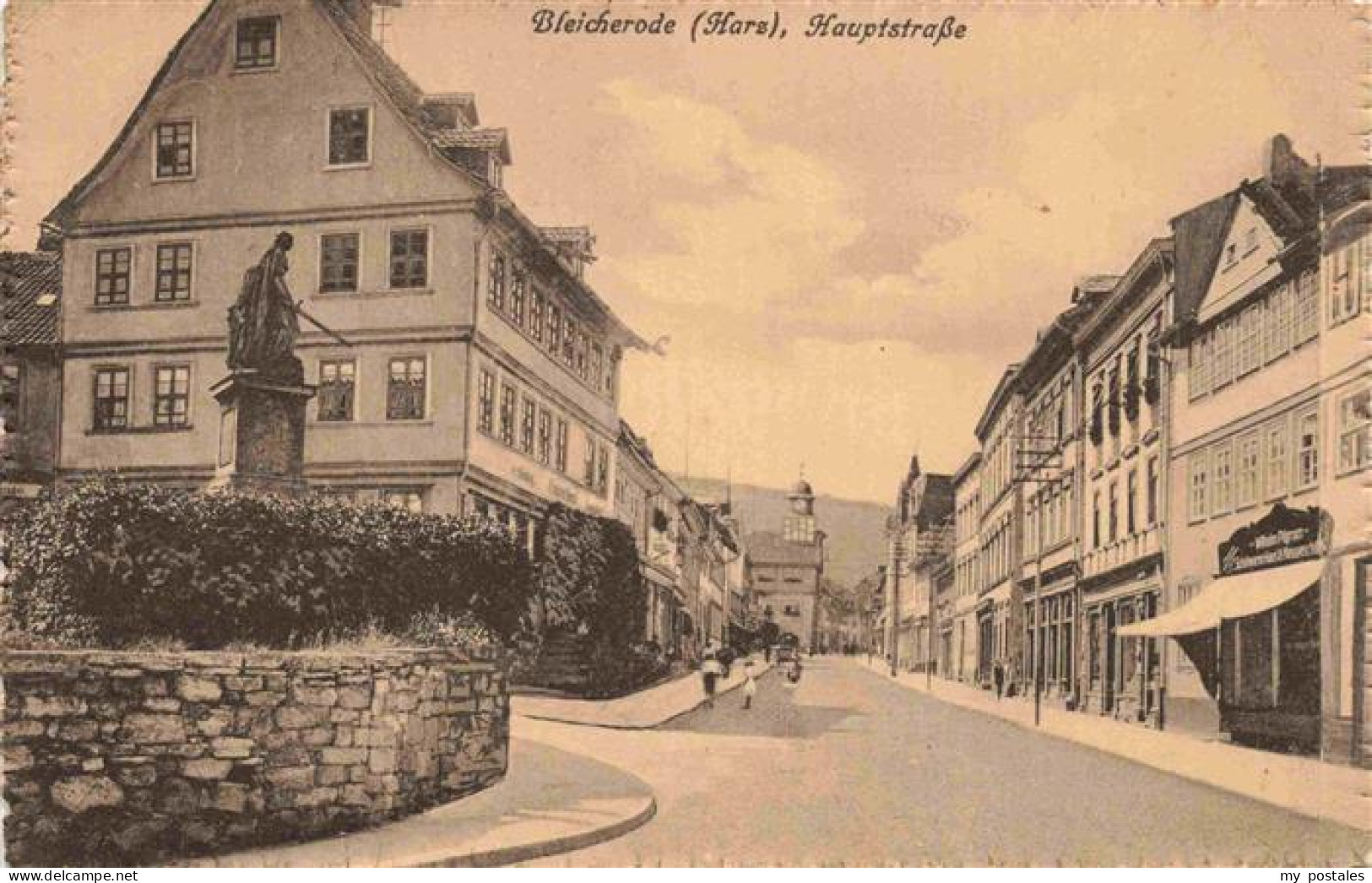 73974668 Bleicherode Hauptstrasse Reservelazarett Stempel - Bleicherode