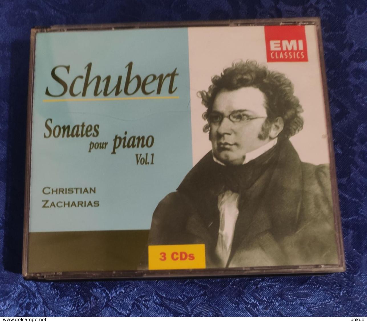 Schubert - Sonates Pour Piano - Volume I - Christian ZACHARIAS - 3 CDs - Klassiekers