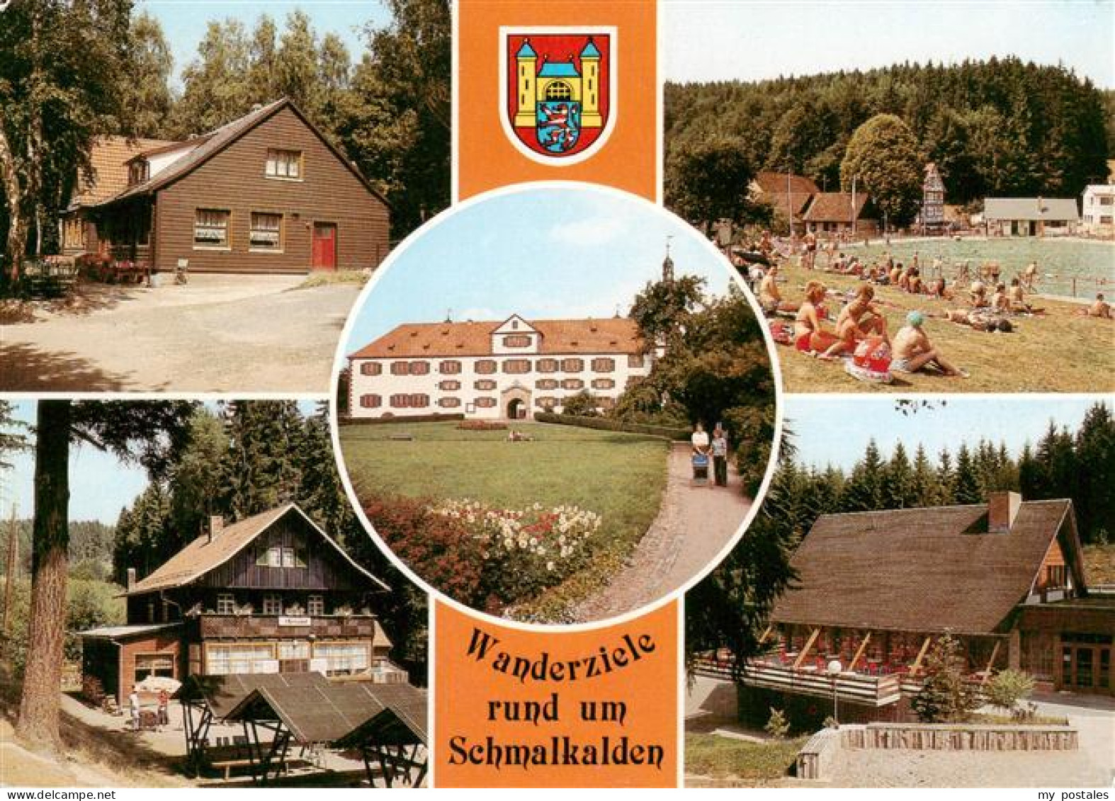 73943484 Schmalkalden Gerggasthaus Oueste Naherholungszentrum Mussleshof Schloss - Schmalkalden