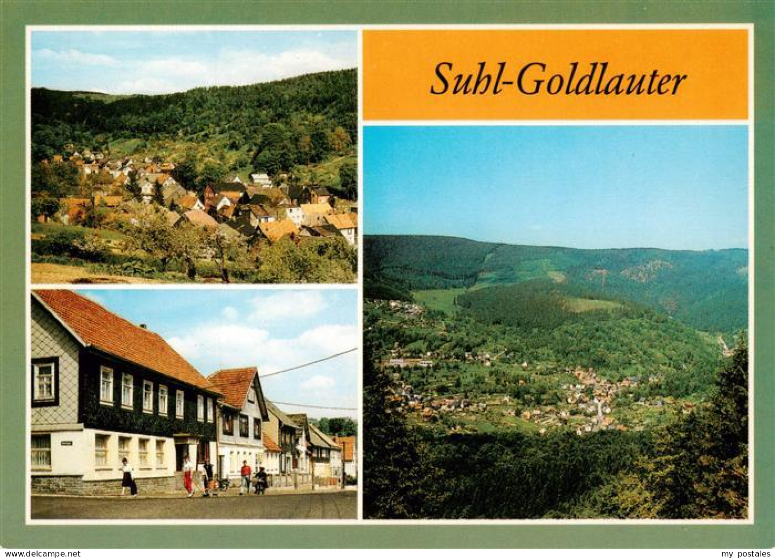 73943473 Goldlauter-Heidersbach_Suhl Panorama Gasthaus Zum Hirsch  - Suhl