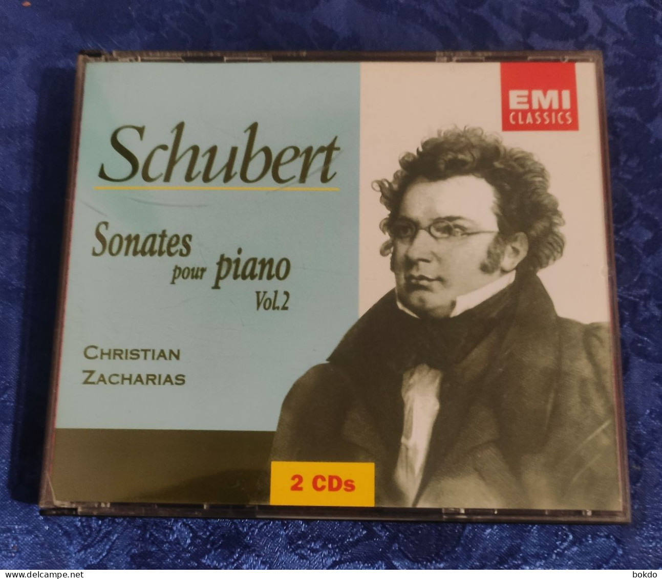 Schubert - Sonates Pour Piano - Volume 2- Christian ZACHARIAS - 2 CDs - Klassiekers
