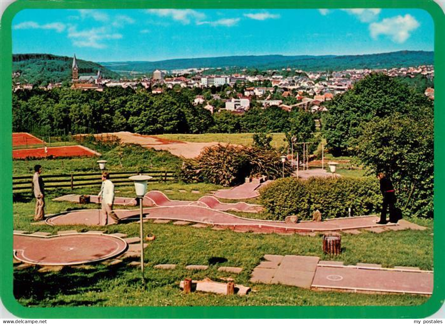 73943304 Neheim-Huesten Panorama Minigolfplatz - Arnsberg