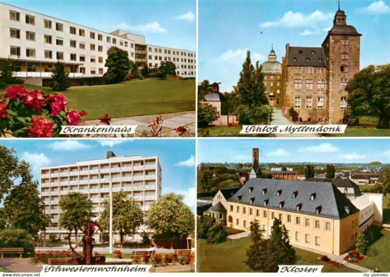 73943259 Neuwerk_Moenchengladbach Krankenhaus Schloss Myllendonk Schwesternwohnh - Moenchengladbach