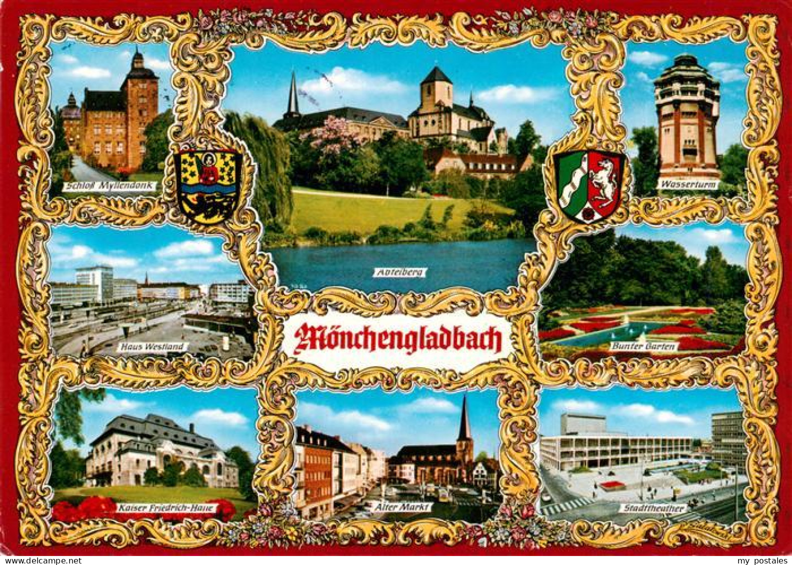 73943251 Moenchengladbach Schloss Myllendonk Abteiberg Wasserturm Haus Westland  - Moenchengladbach