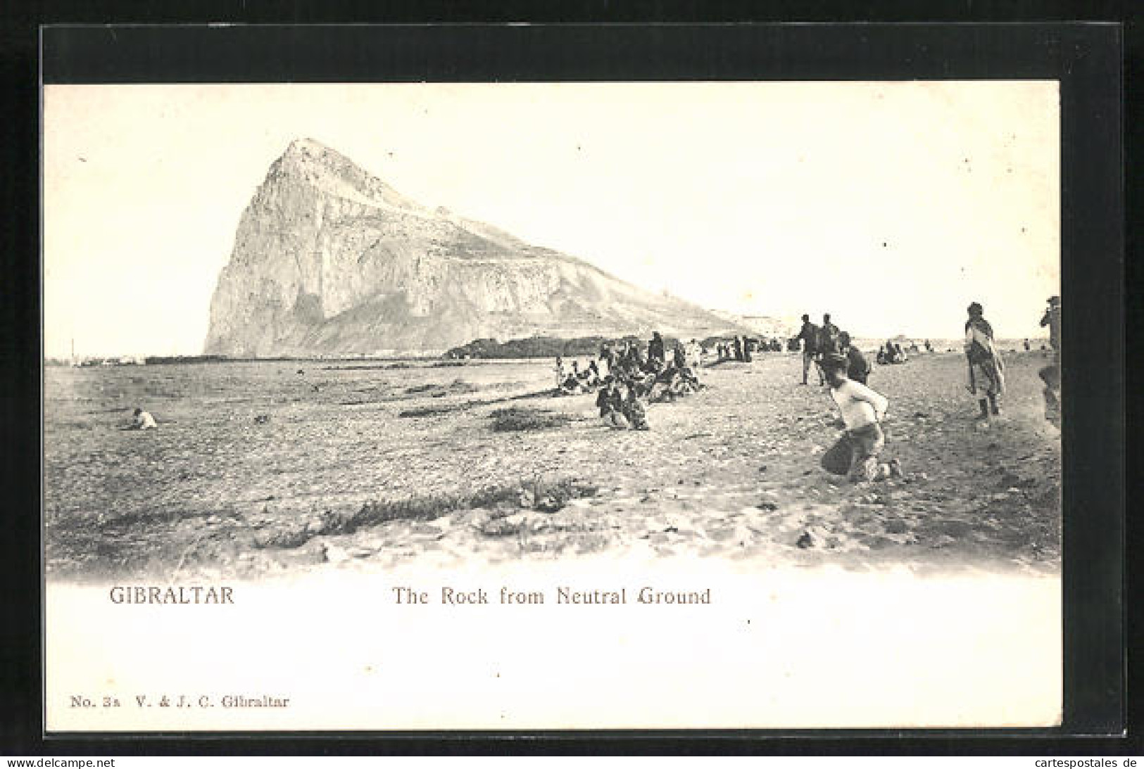 Postal Gibraltar, The Rock From Neutral Ground  - Gibraltar