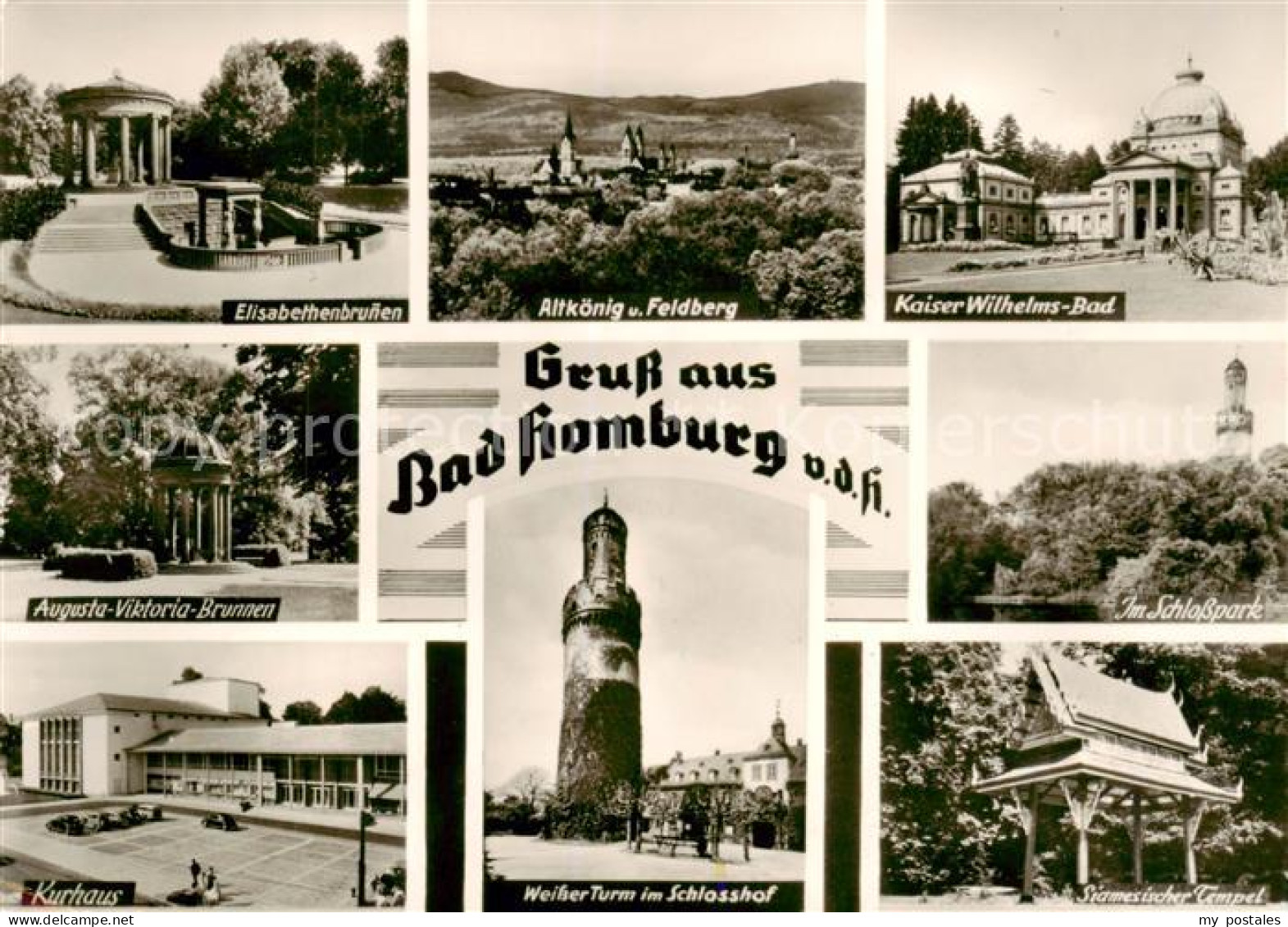 73863693 Bad Homburg Elisabethenbrunnen Altkoenig Feldberg Kaiser Wilhelm Bad Au - Bad Homburg