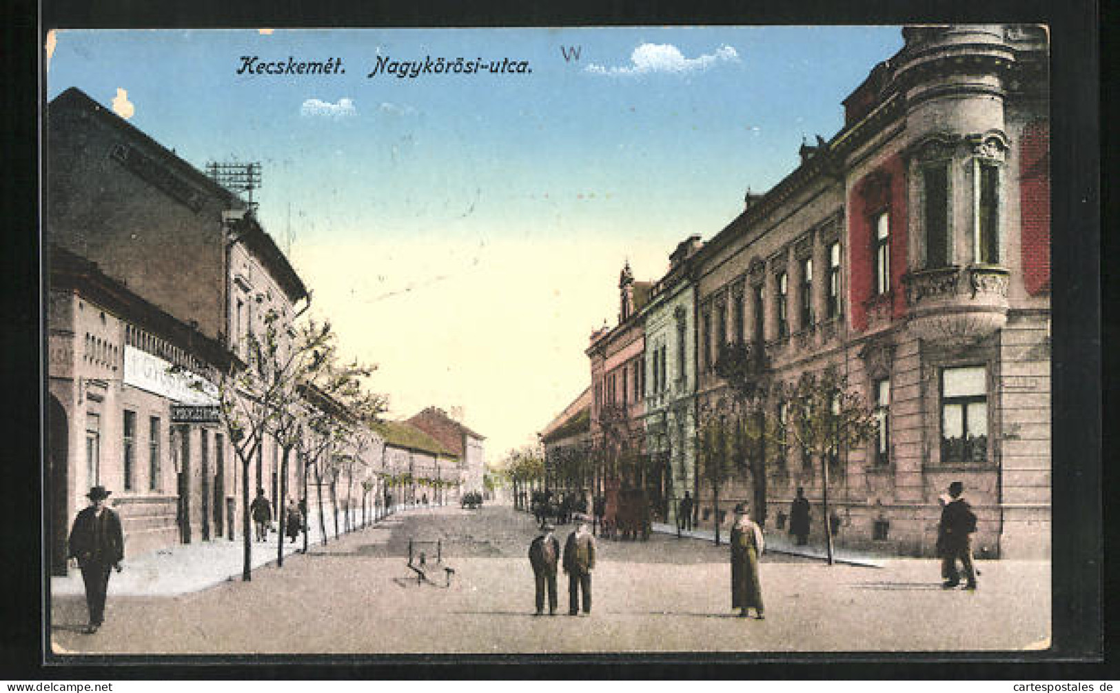 AK Kecskemét, Nagykörösi-utca  - Hongrie