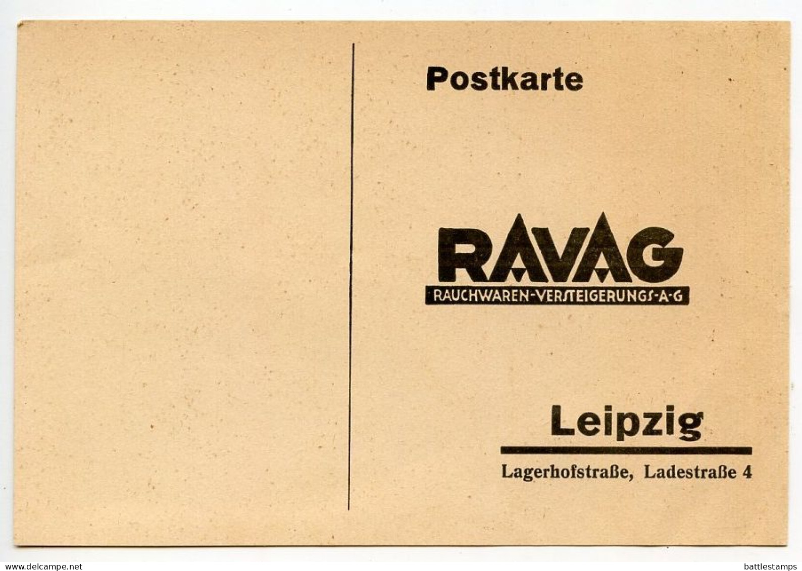 Germany 1936 Cover & Invoice; Leipzig - RAVAG, Rauchwaren-Versteigerungs To Schiplage; 8pf. Hindenburg; Slogan Cancel - Briefe U. Dokumente
