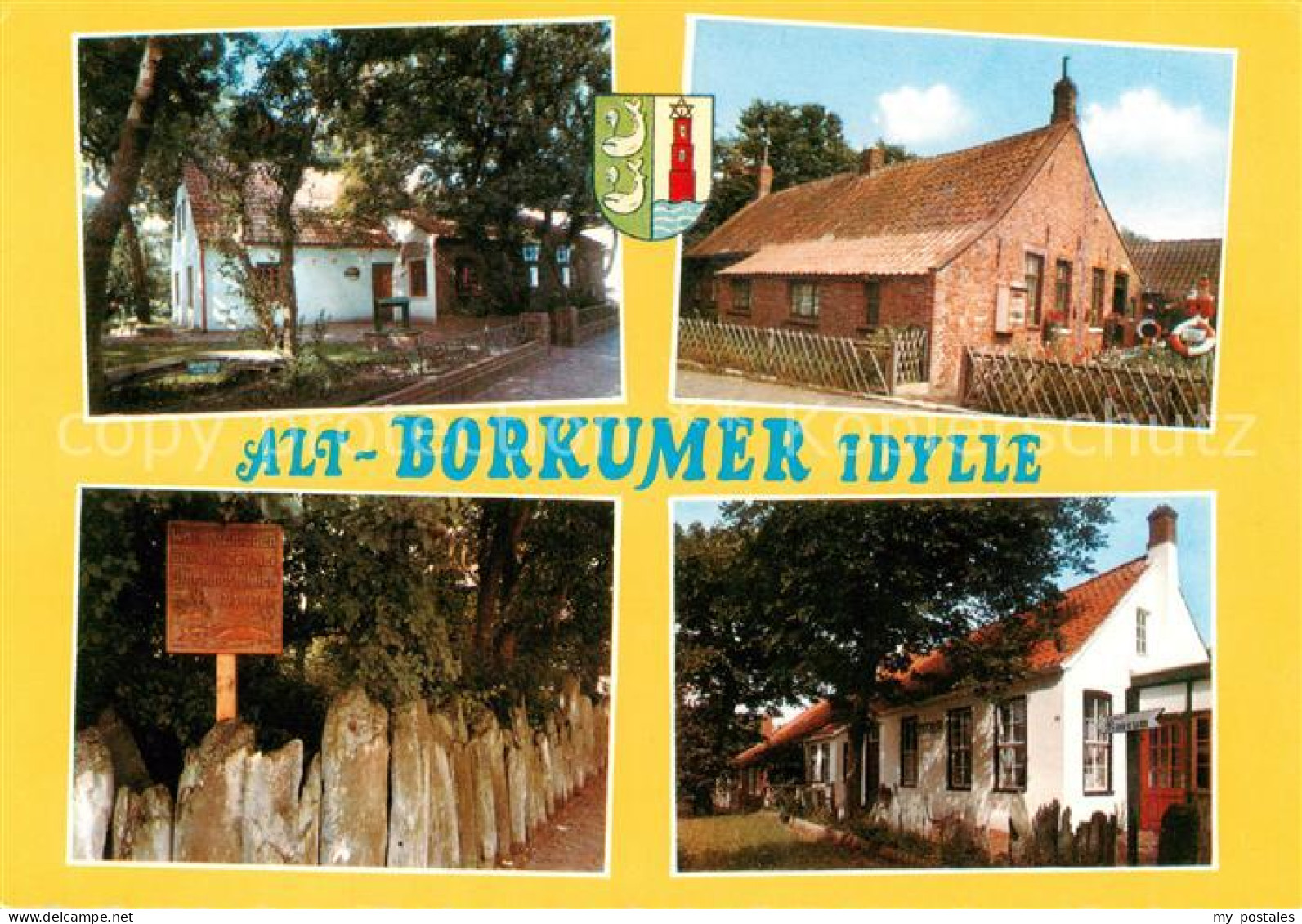 73863583 Borkum Nordseeheilbad Alt Borkumer Idylle  - Borkum