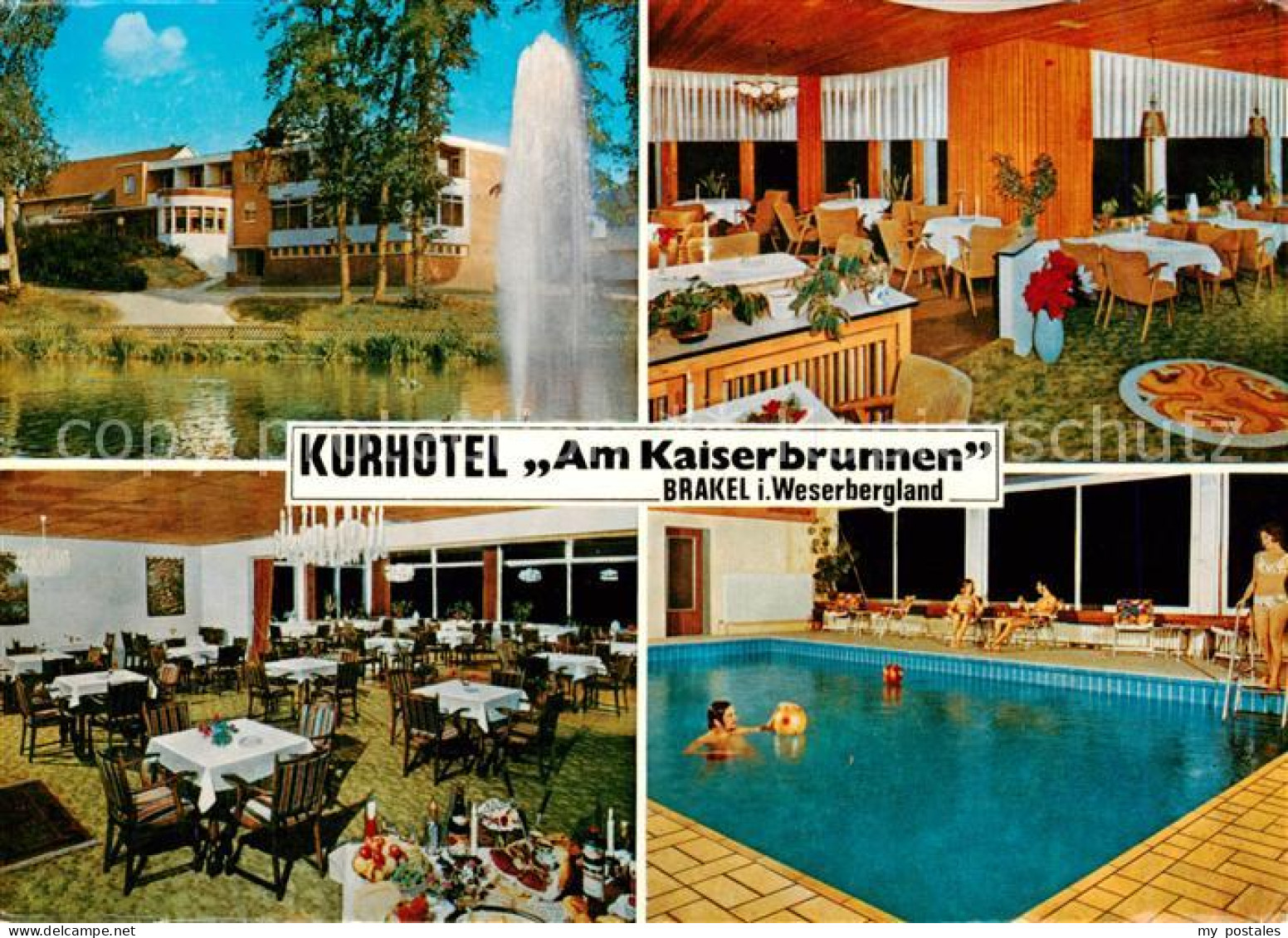 73863581 Brakel Westfalen Kurhotel Am Kaiserbrunnen Gastraeume Hallenbad Brakel  - Brakel